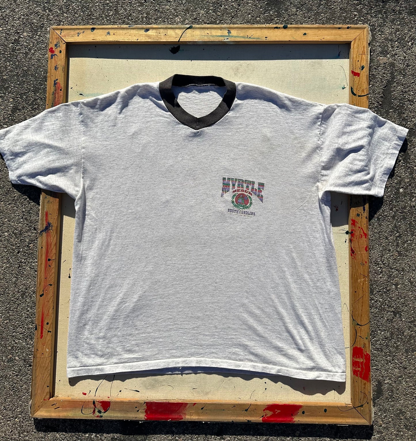 Vintage Faded Myrtle Beach T-Shirt