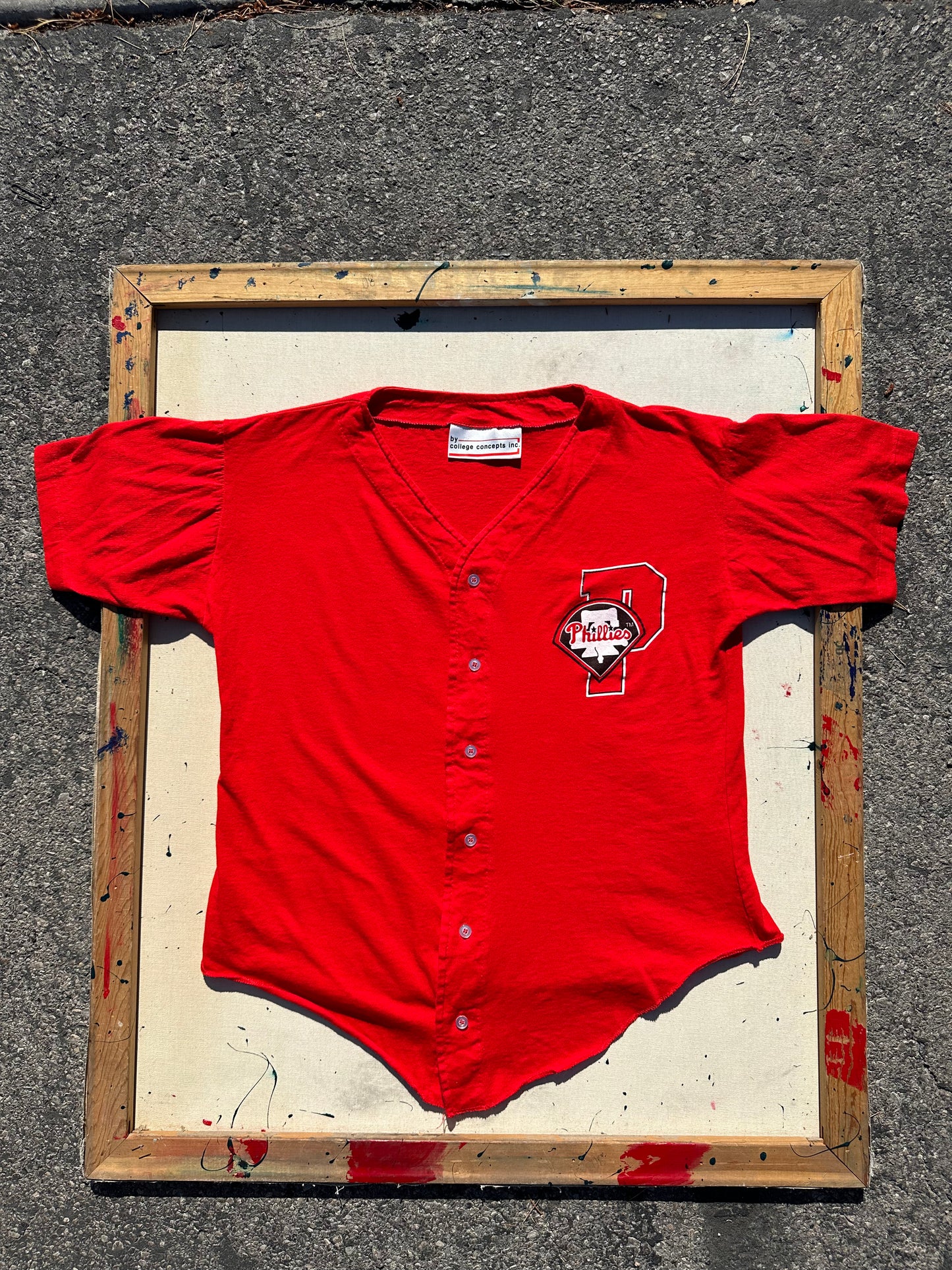 Vintage Phillies Practice Jersey
