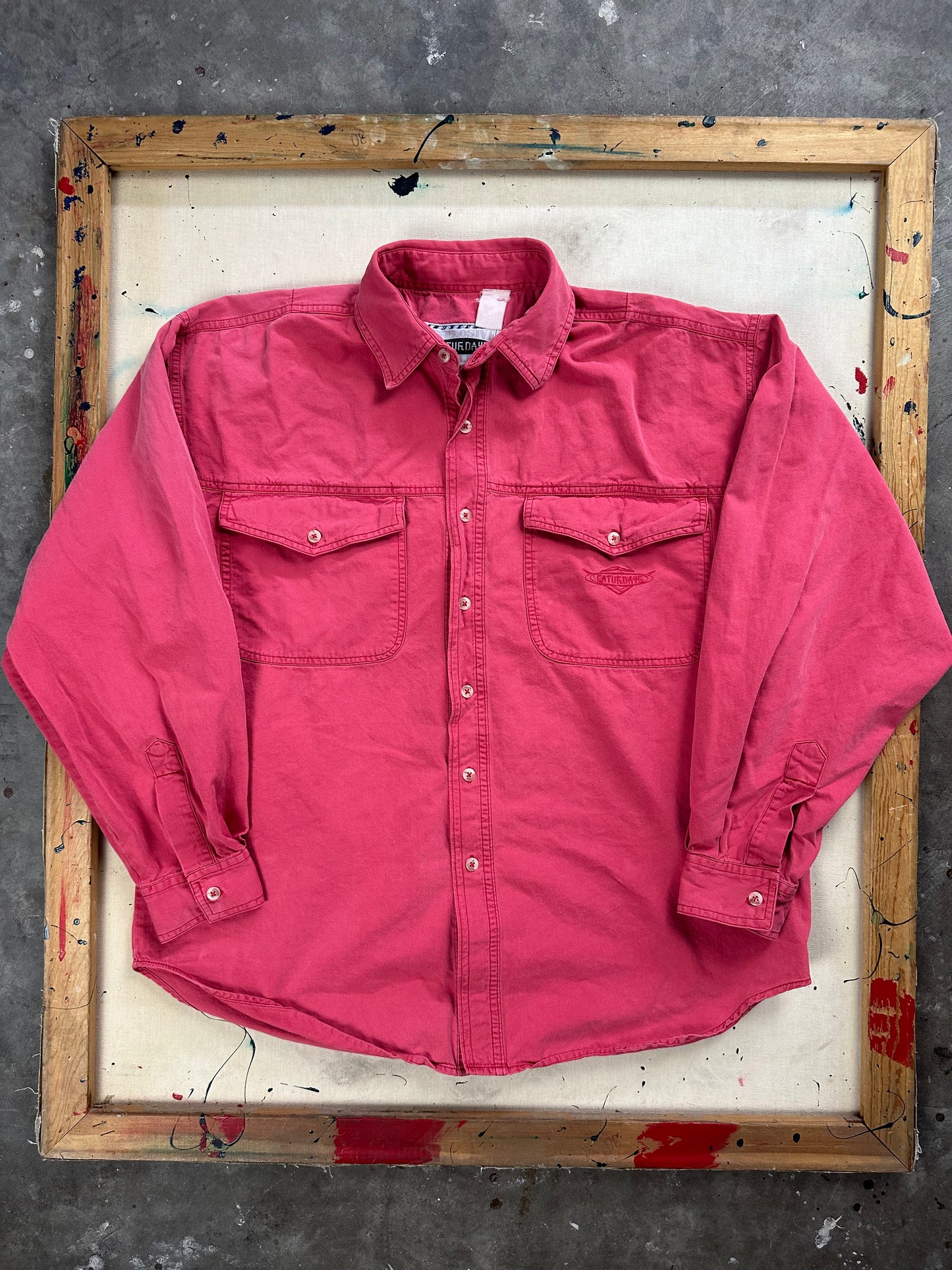 90’s Saturdays Button Down Shirt