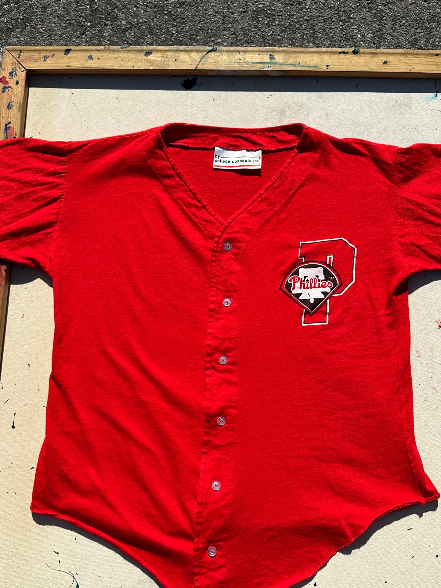Vintage Phillies Practice Jersey