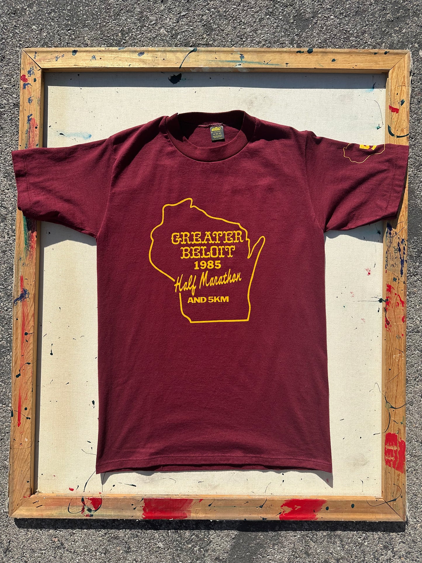 1985 Greater Beloit Half Marathon T-Shirt