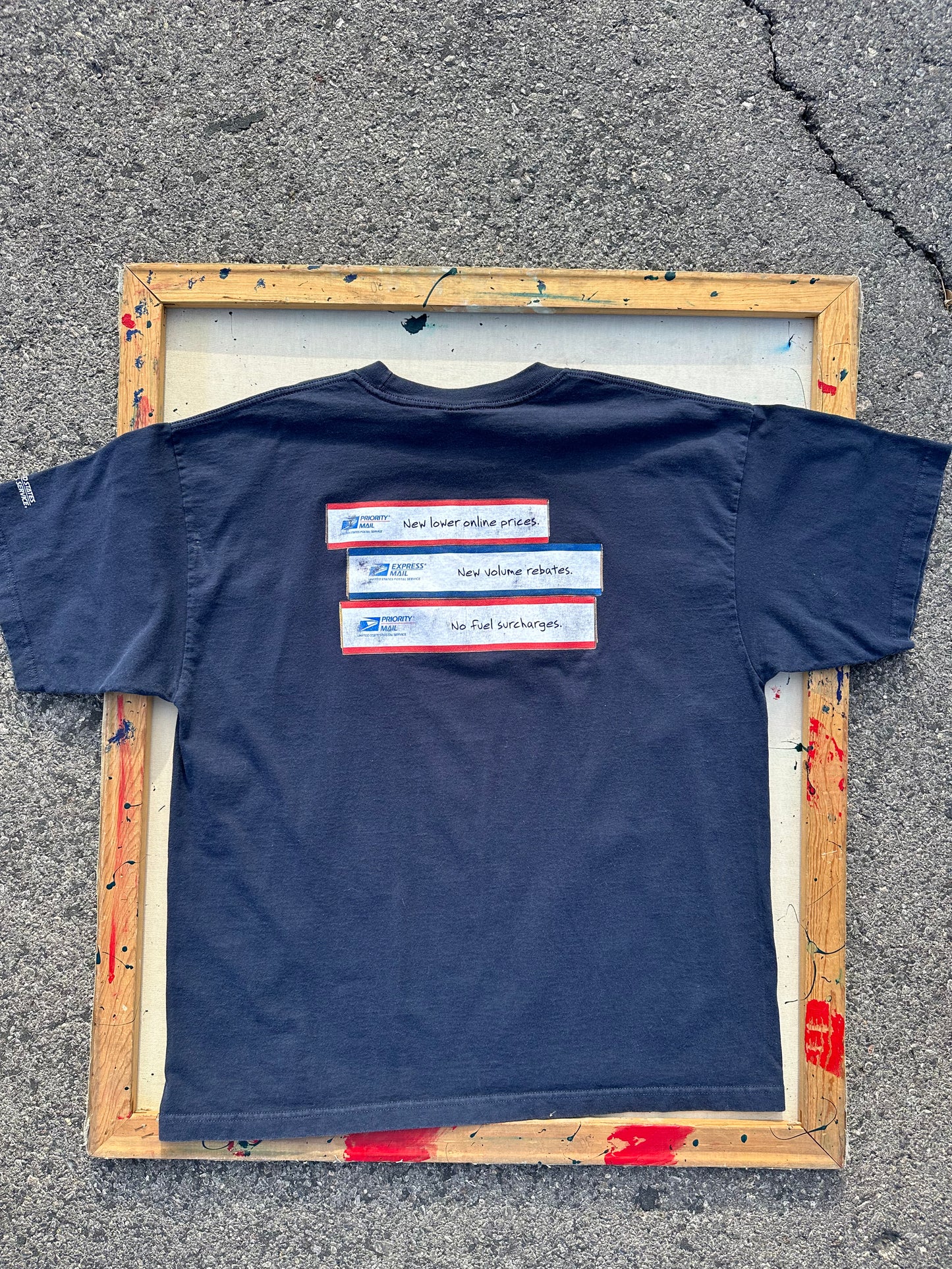 Y2K Postal Service Pocket Tee