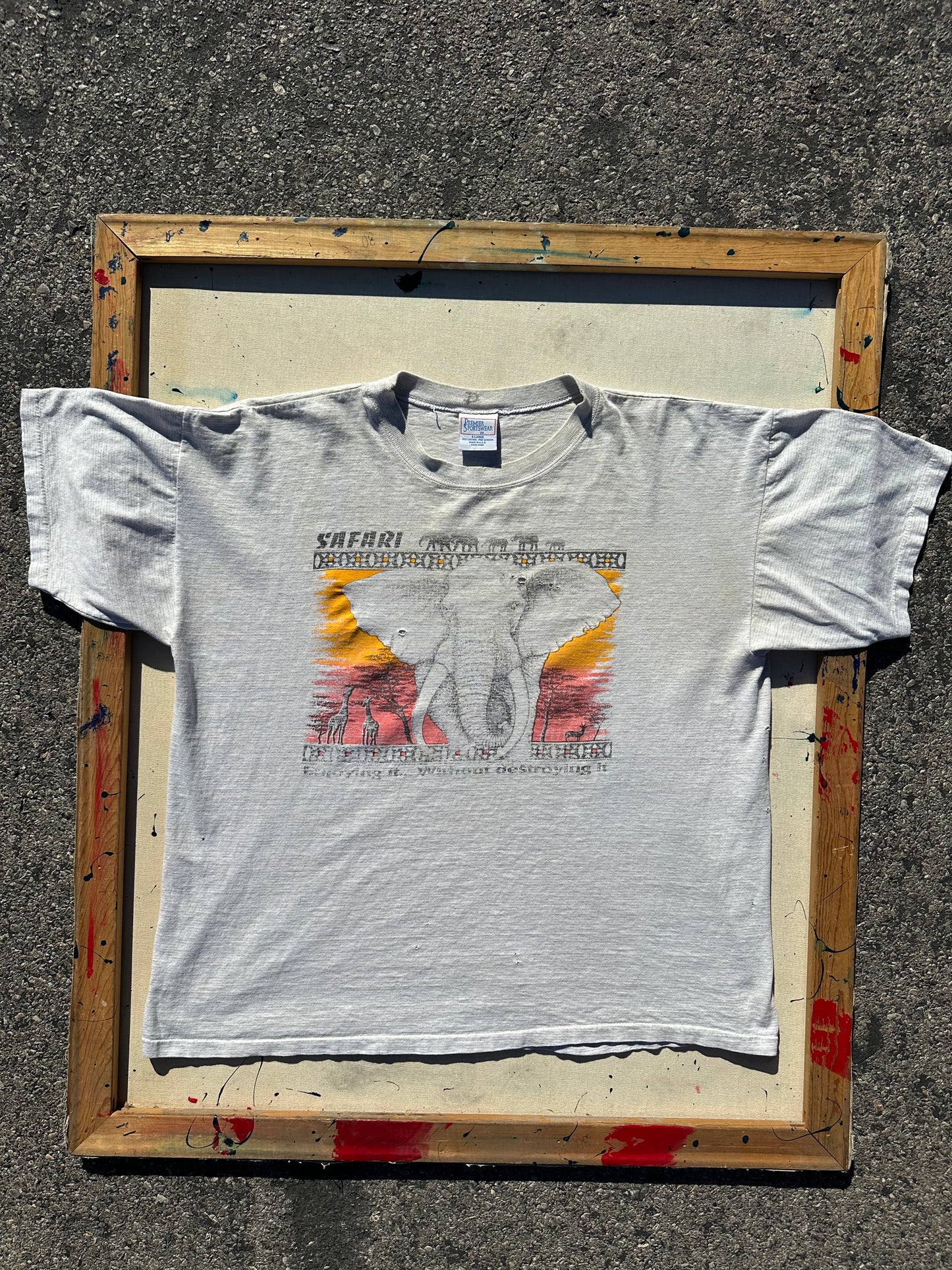 Vintage Elephant Safari T-Shirt