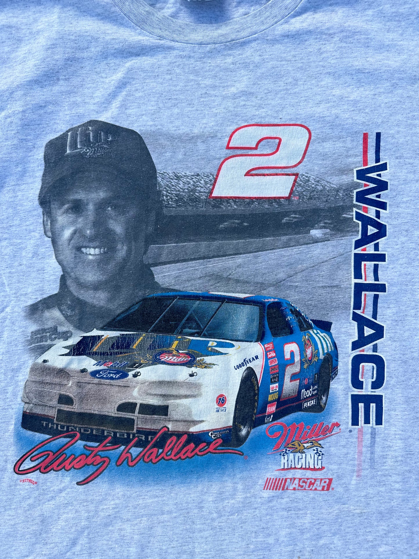 Vintage Chase Authentics Rusty Wallace T-Shirt