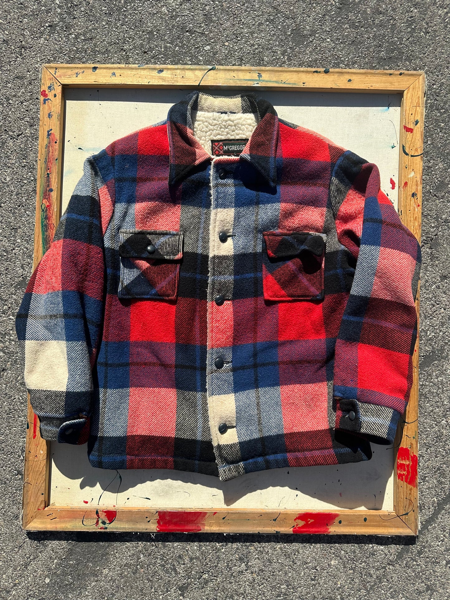 McGregor Plaid Sherpa Jacket