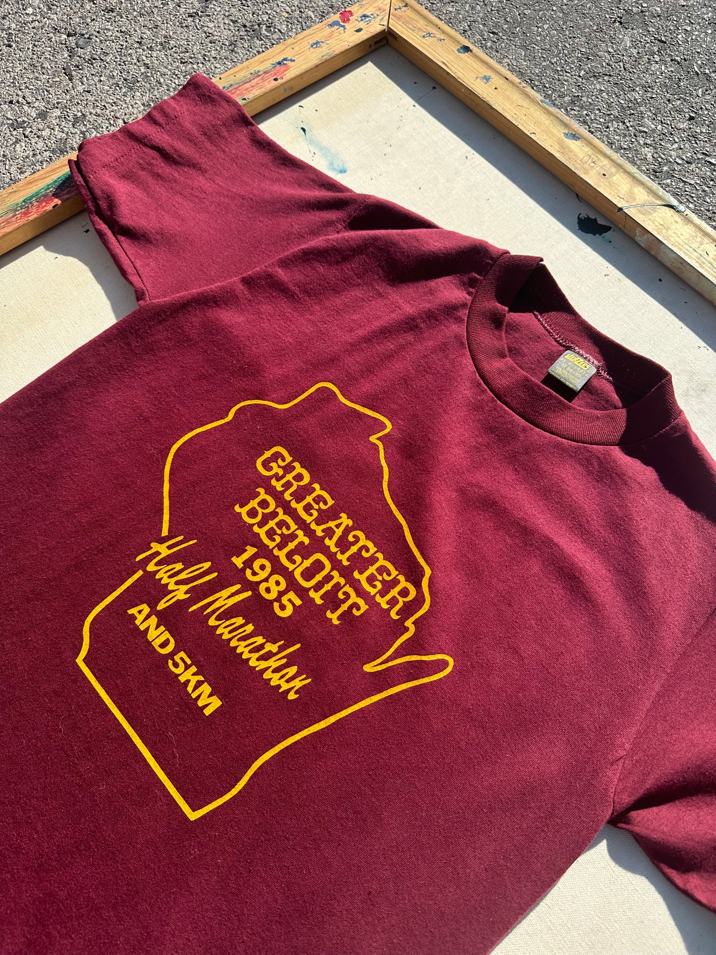 1985 Greater Beloit Half Marathon T-Shirt