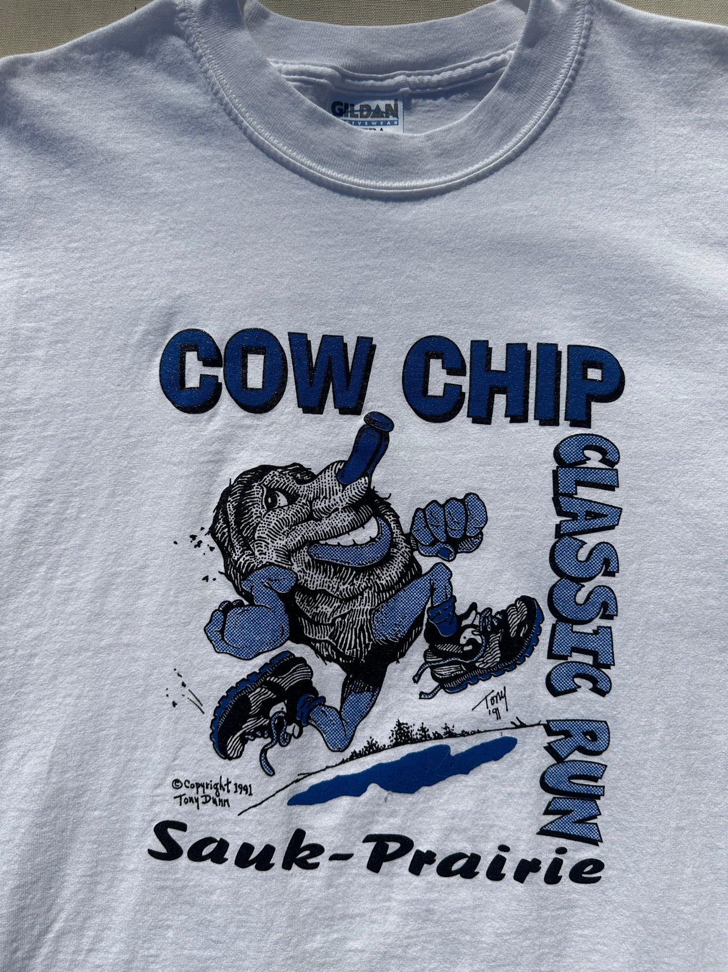 1999 Cow Chip Classic Run T-Shirt