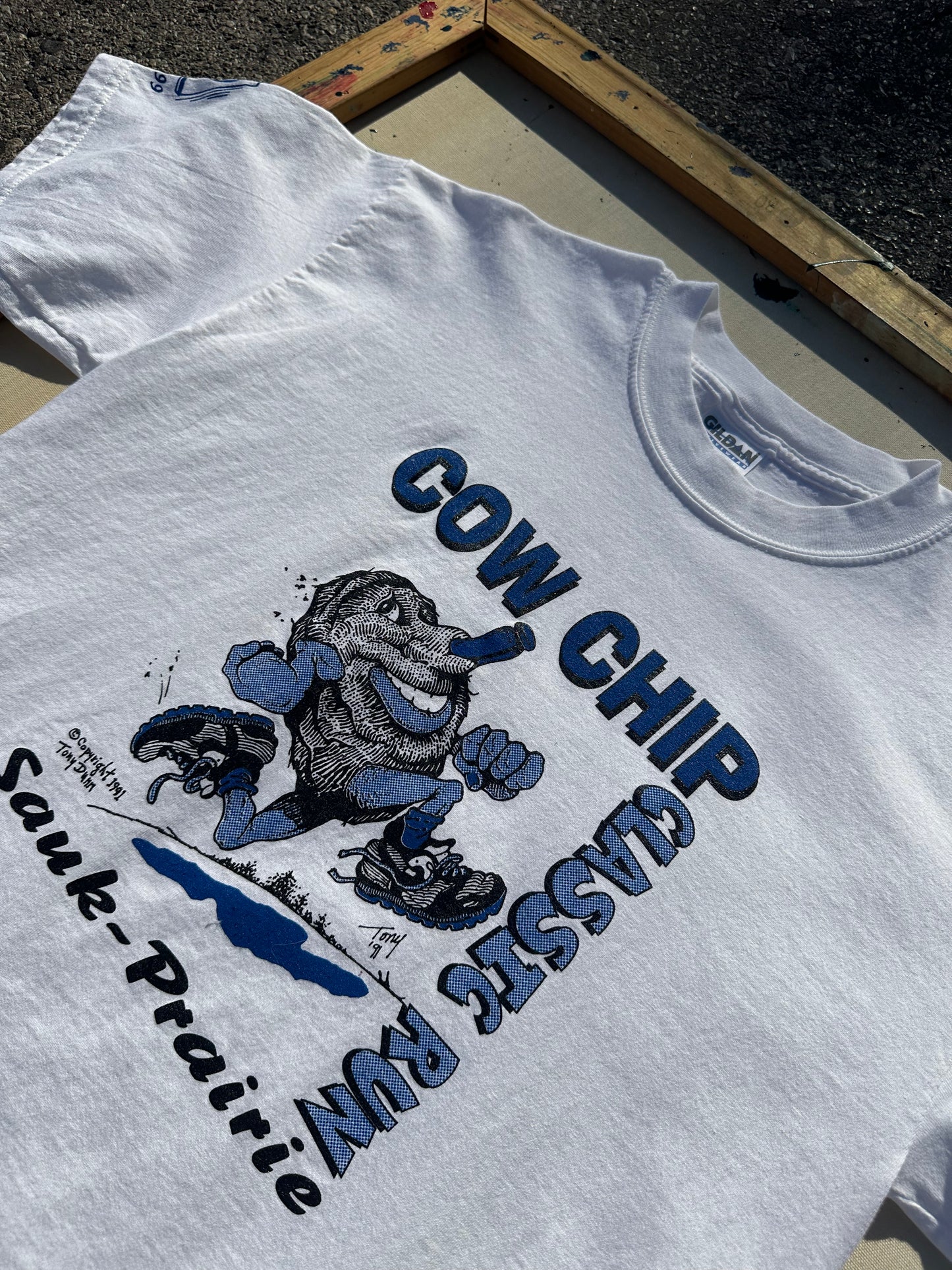 1999 Cow Chip Classic Run T-Shirt