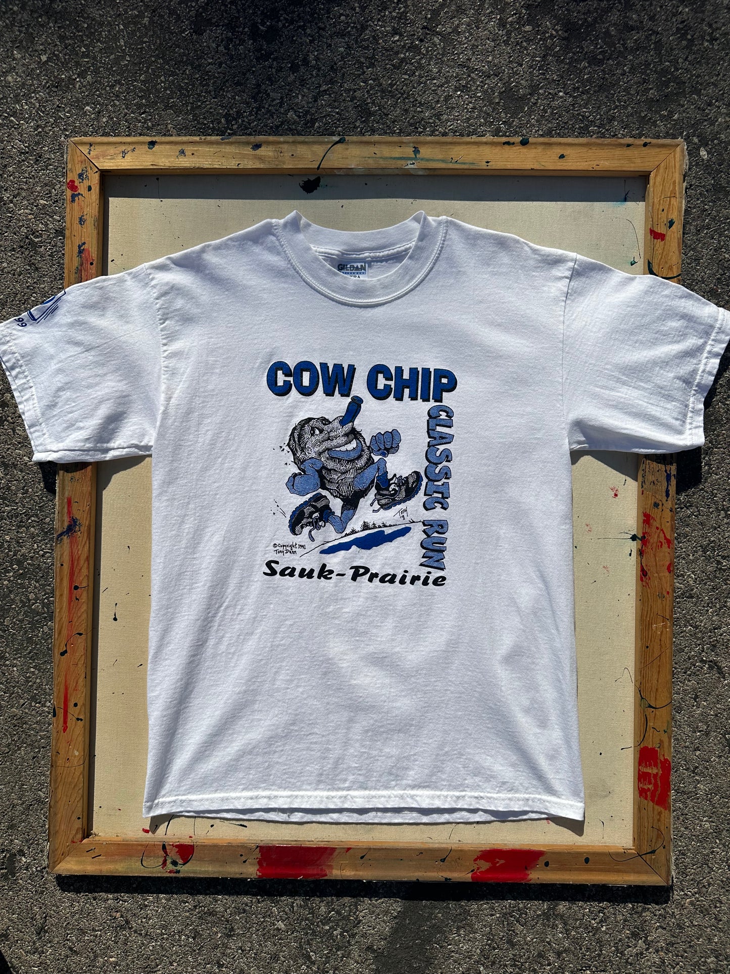 1999 Cow Chip Classic Run T-Shirt