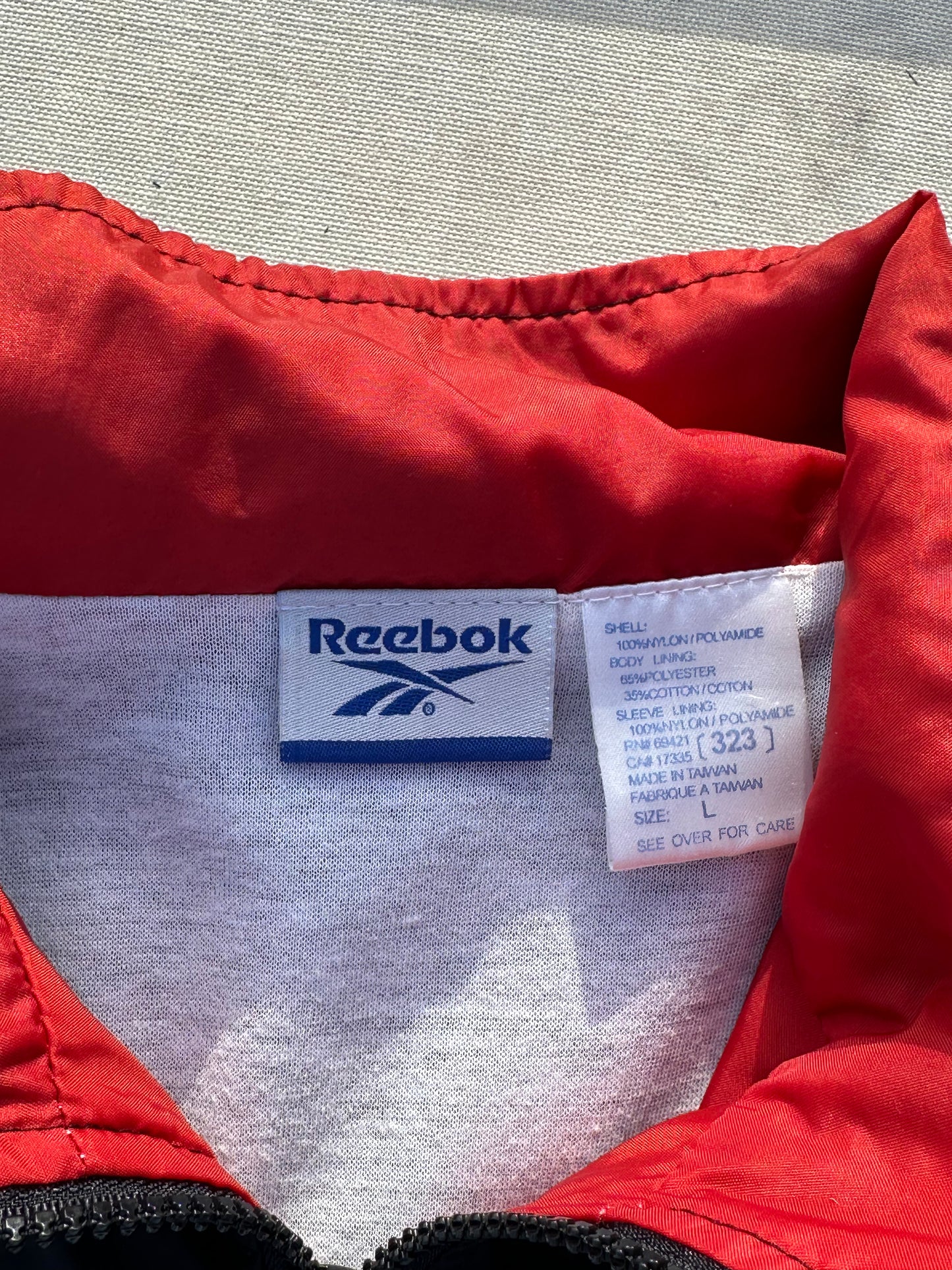 Y2K Reebok Windbreaker