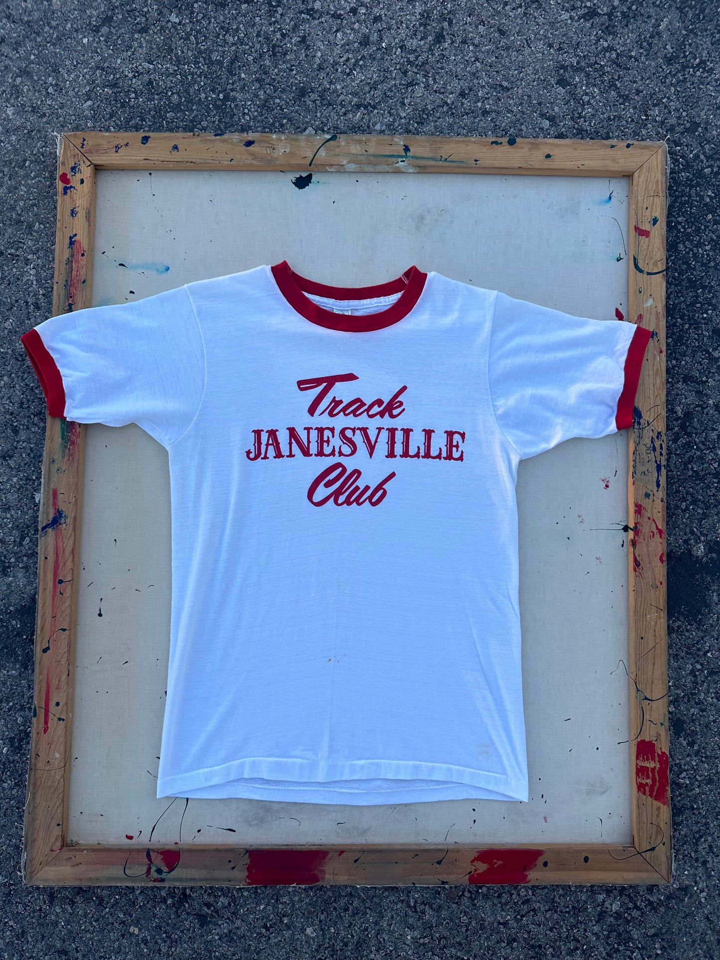 80’s Janesville Track Club Ringer T-Shirt