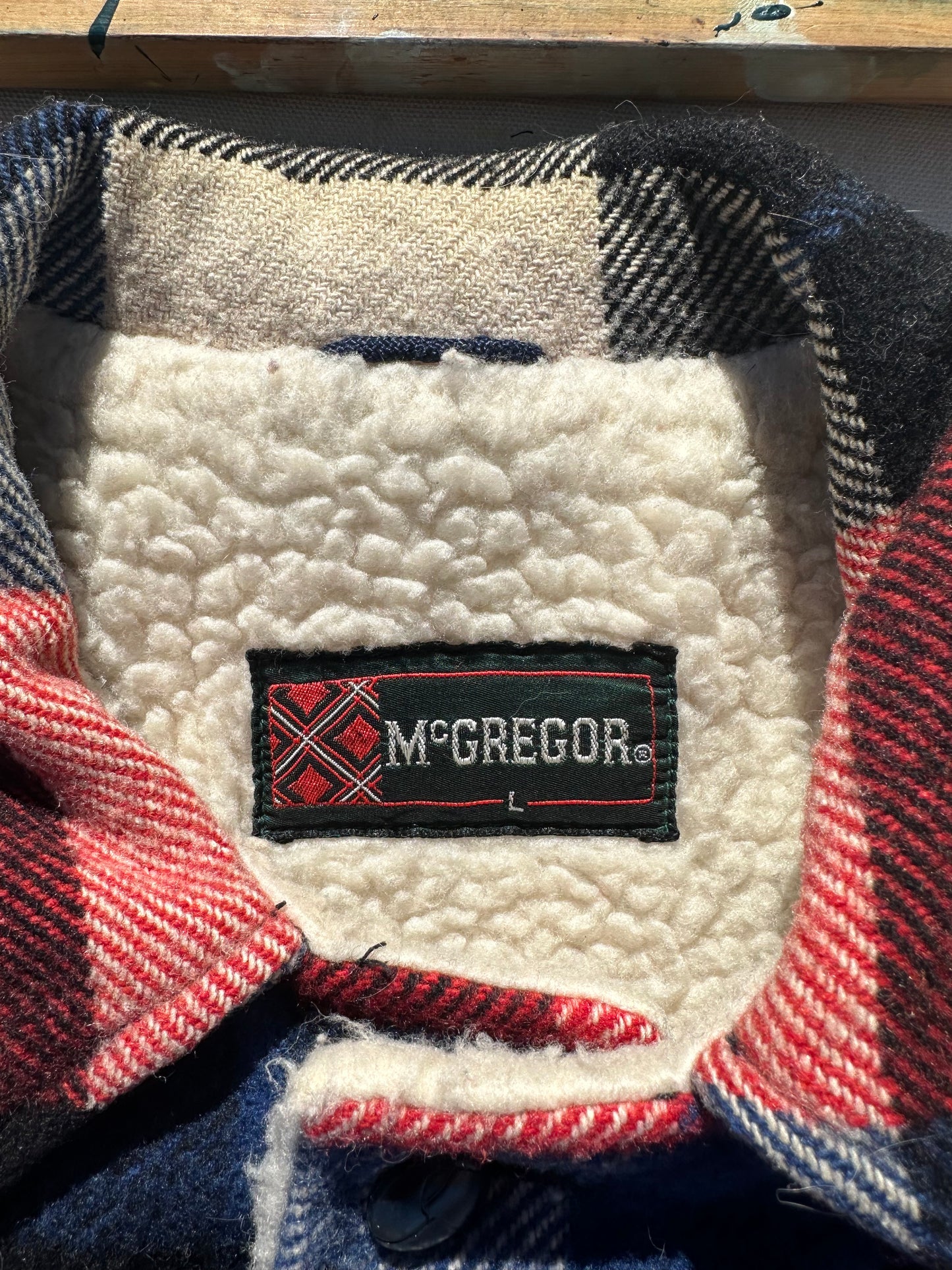 McGregor Plaid Sherpa Jacket