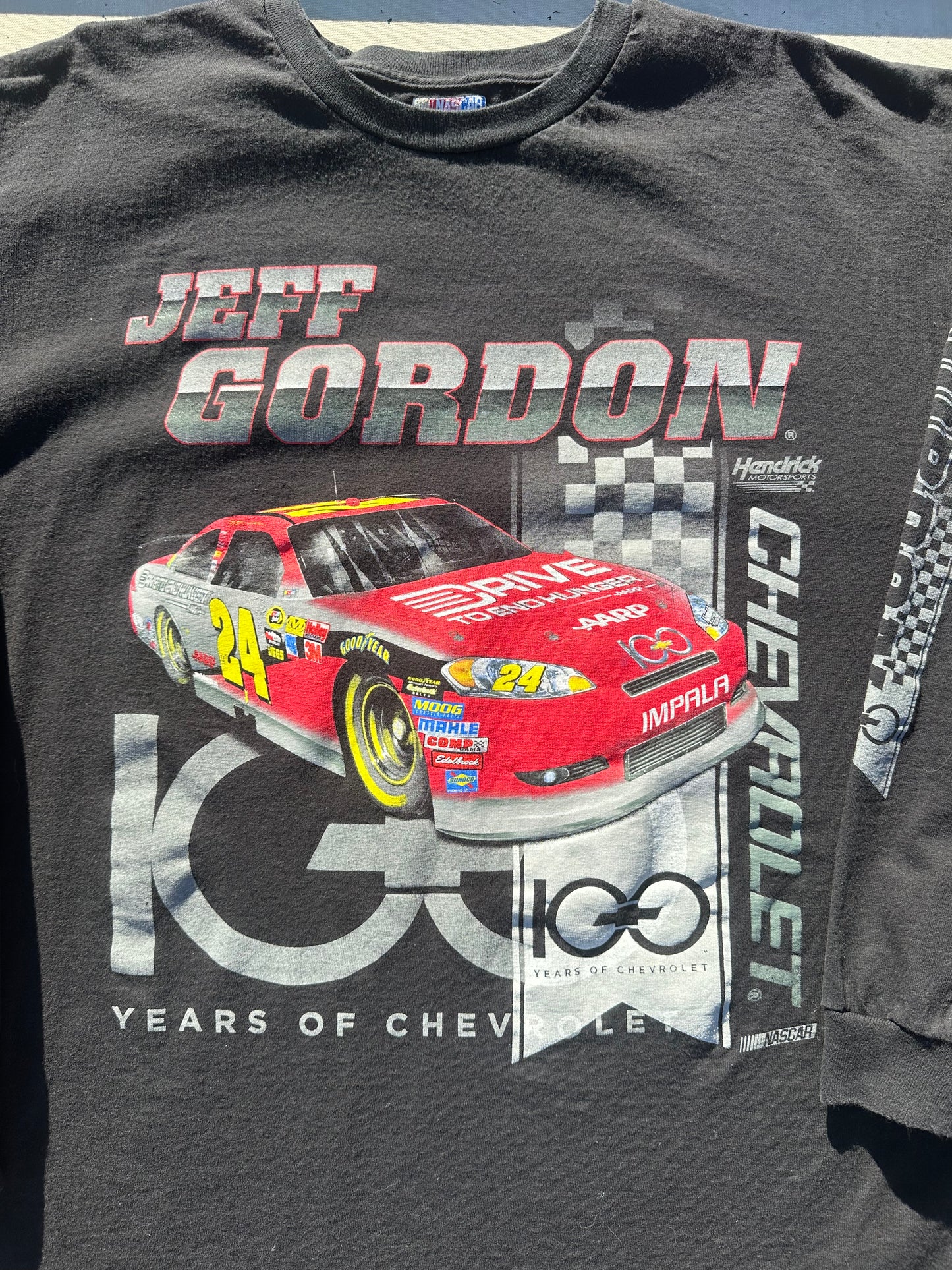 Jeff Gordon 100 Years of Chevrolet Long Sleeve