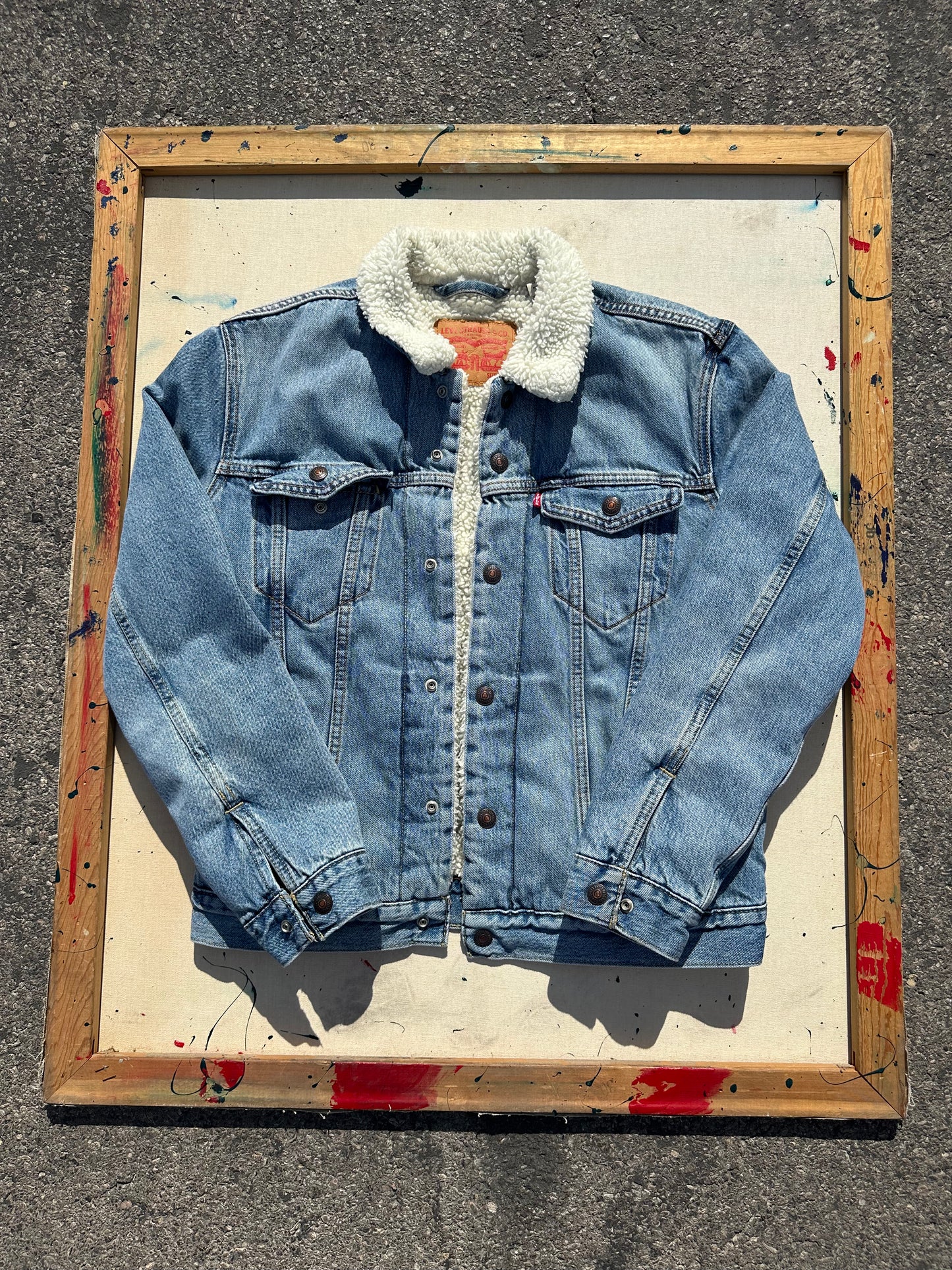 Levi’s Sherpa Lined Denim Jacket