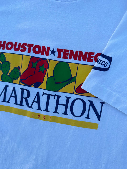 1991 Houston Tenneco Marathon T-Shirt