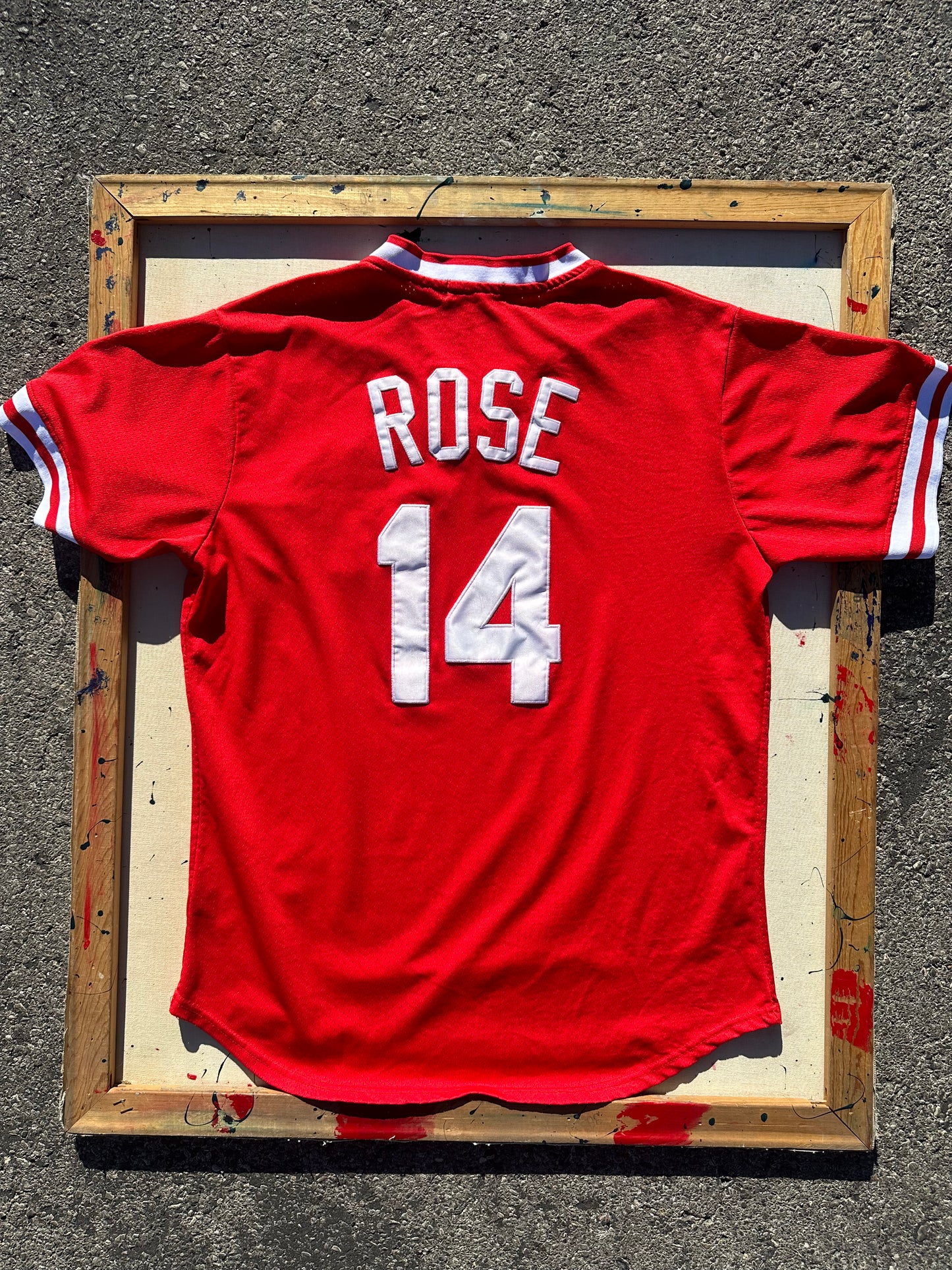 Pete Rose Mitchell & Ness Jersey