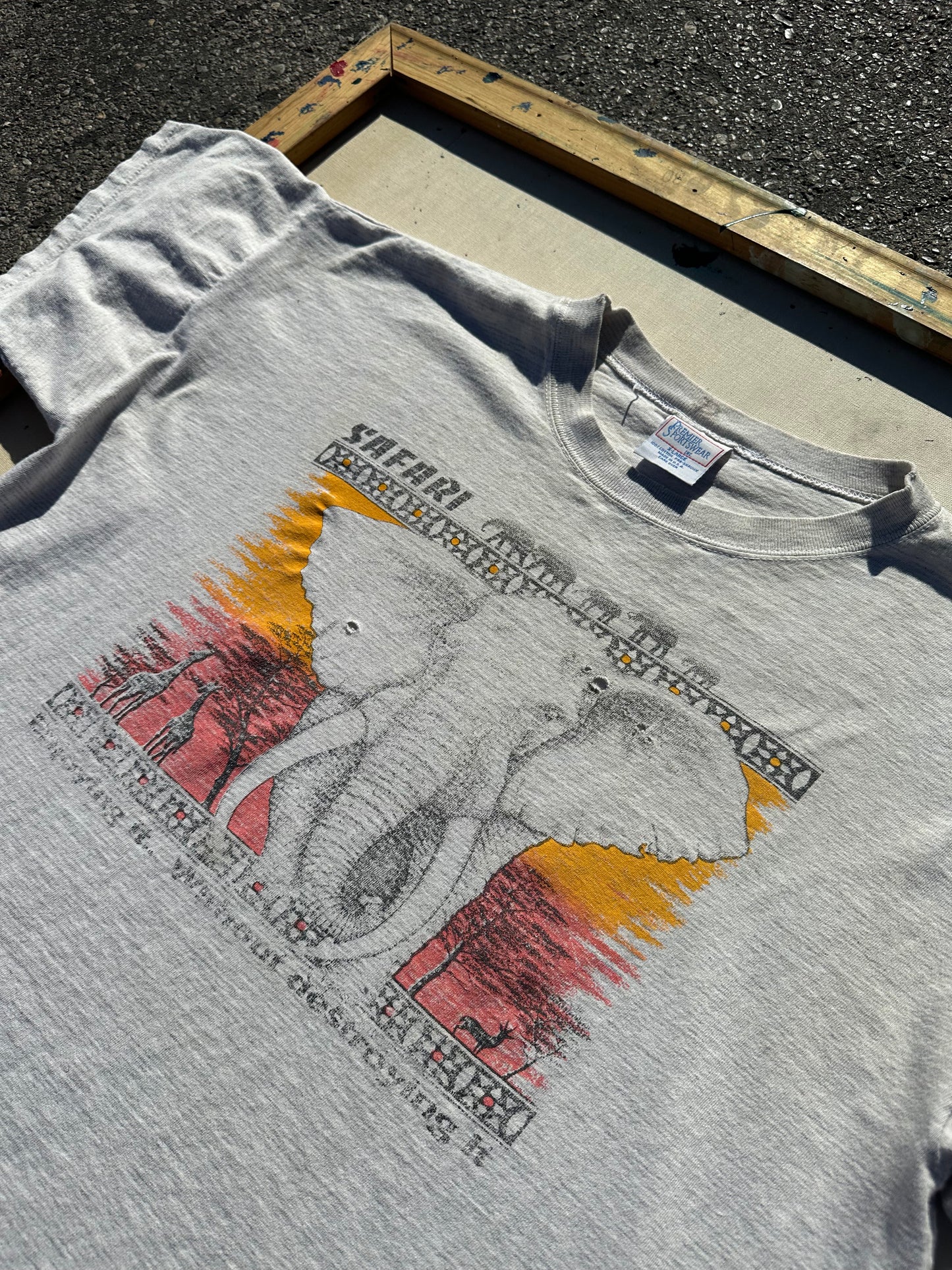 Vintage Elephant Safari T-Shirt