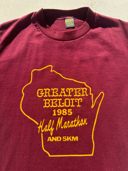 1985 Greater Beloit Half Marathon T-Shirt