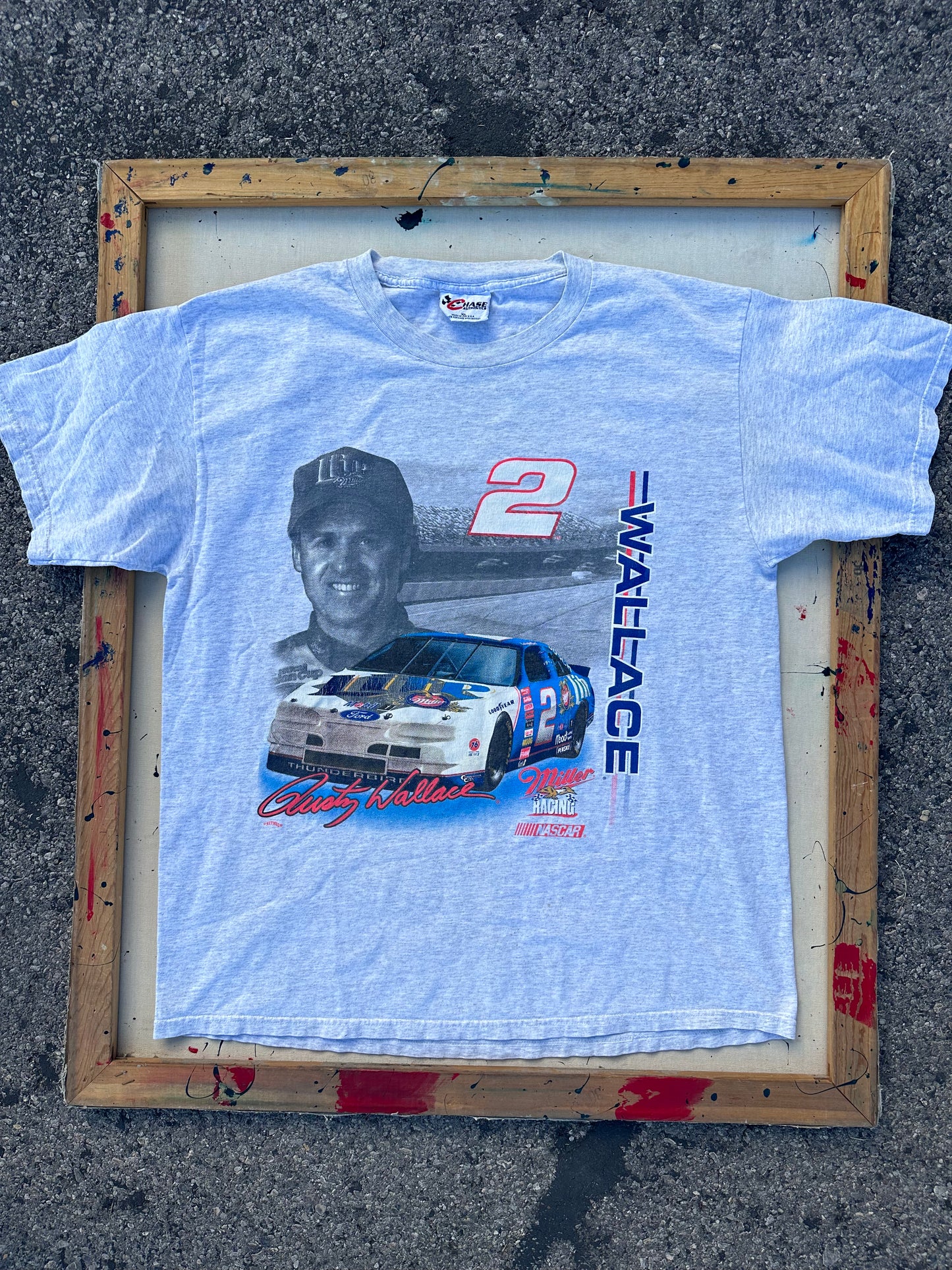 Vintage Chase Authentics Rusty Wallace T-Shirt