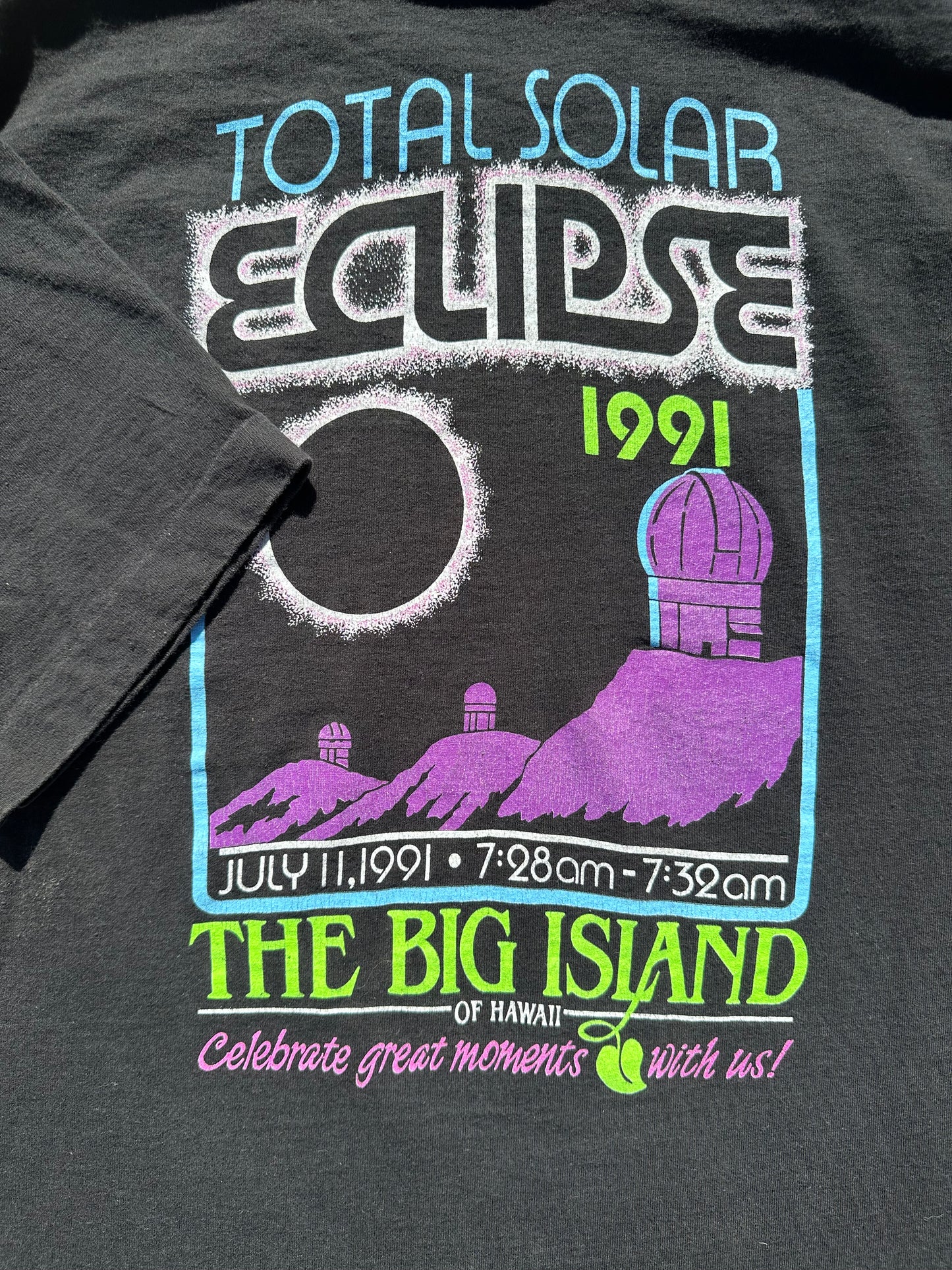 1991 Hawaii Solar Eclipse T-Shirt