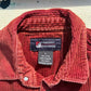 Burgundy Corduroy Button Up