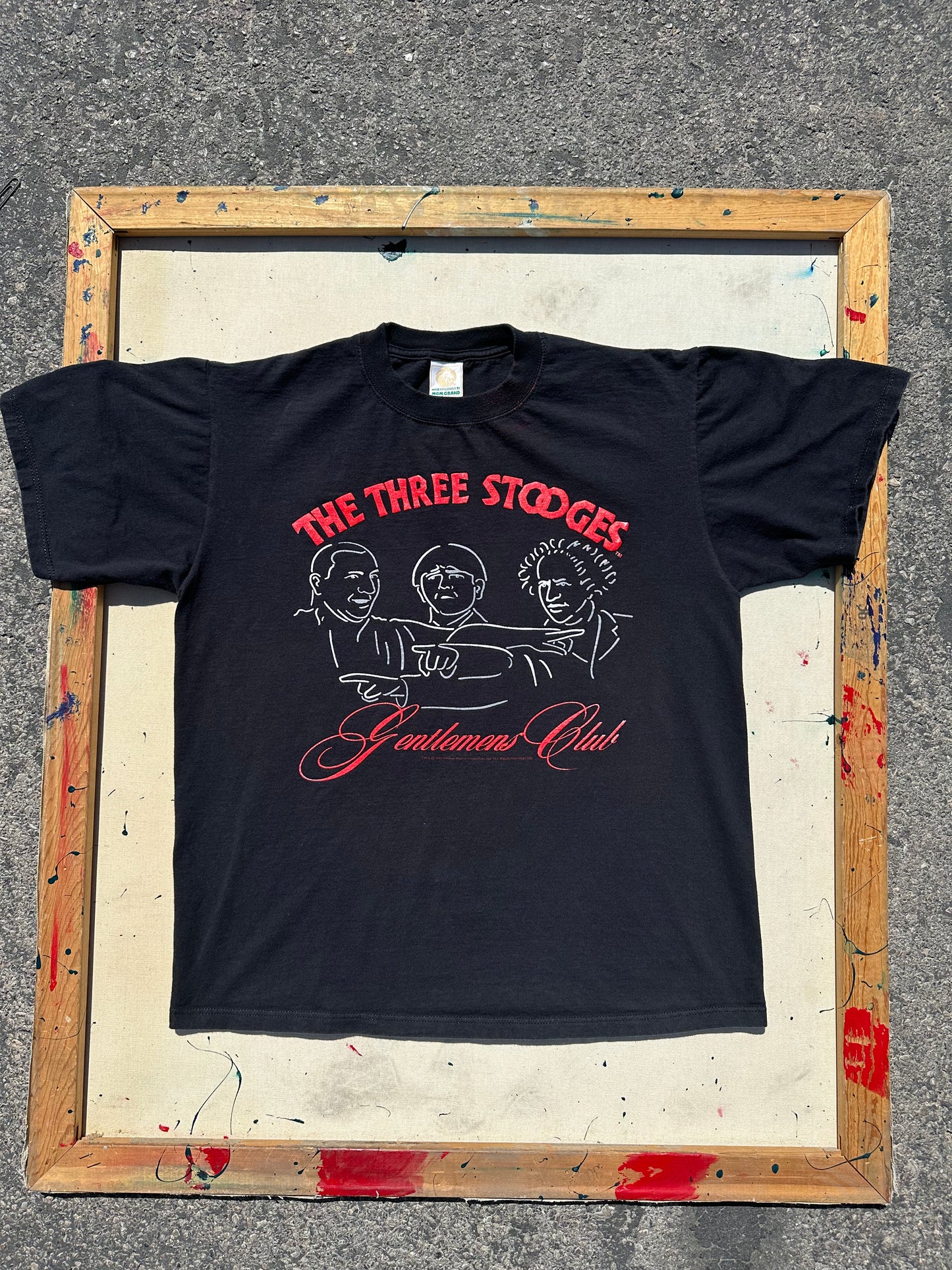 93’ Three Stooges Gentlemens Club T-Shirt