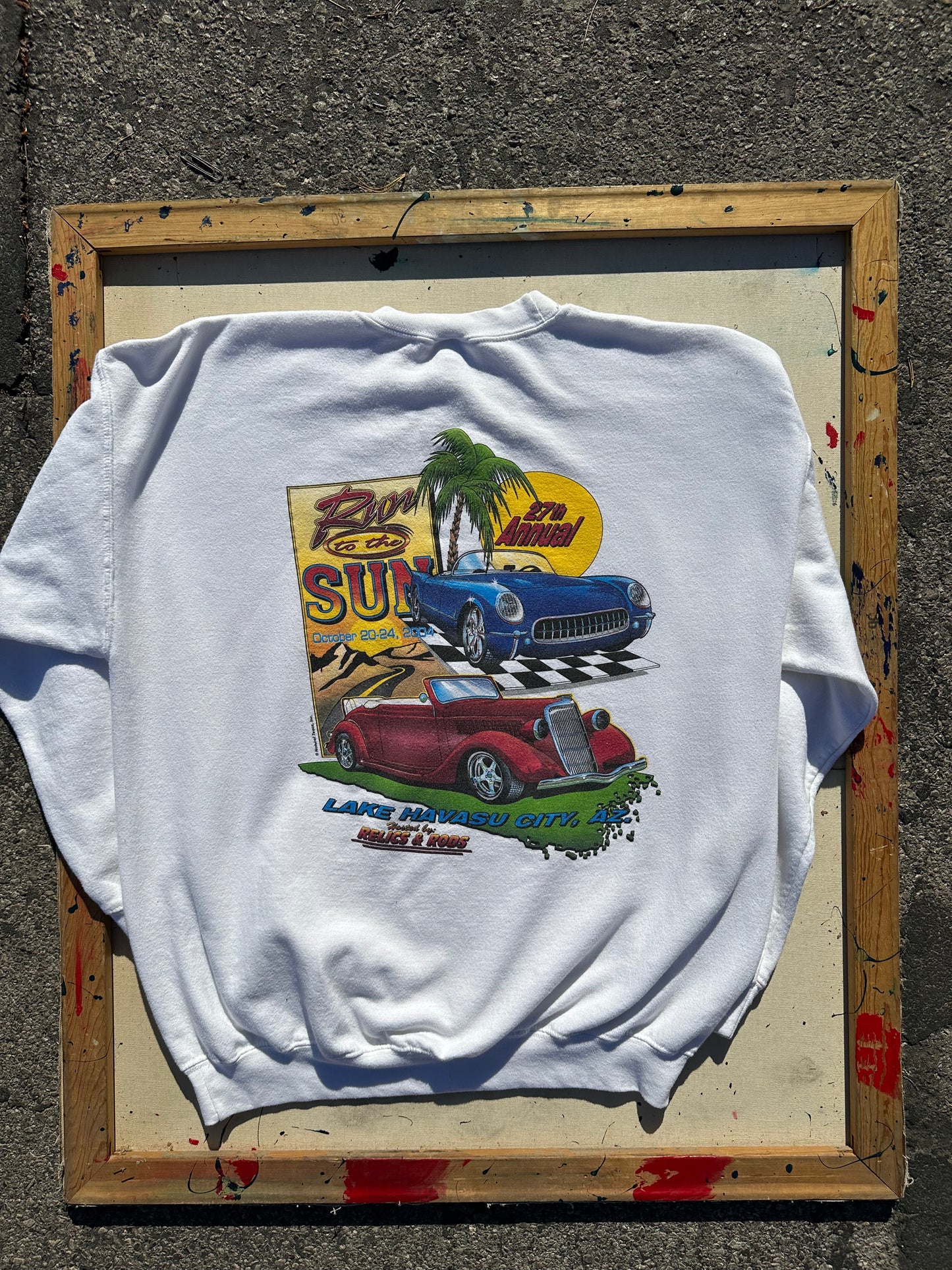 2004 Run to the Sun Car Sweatshirt