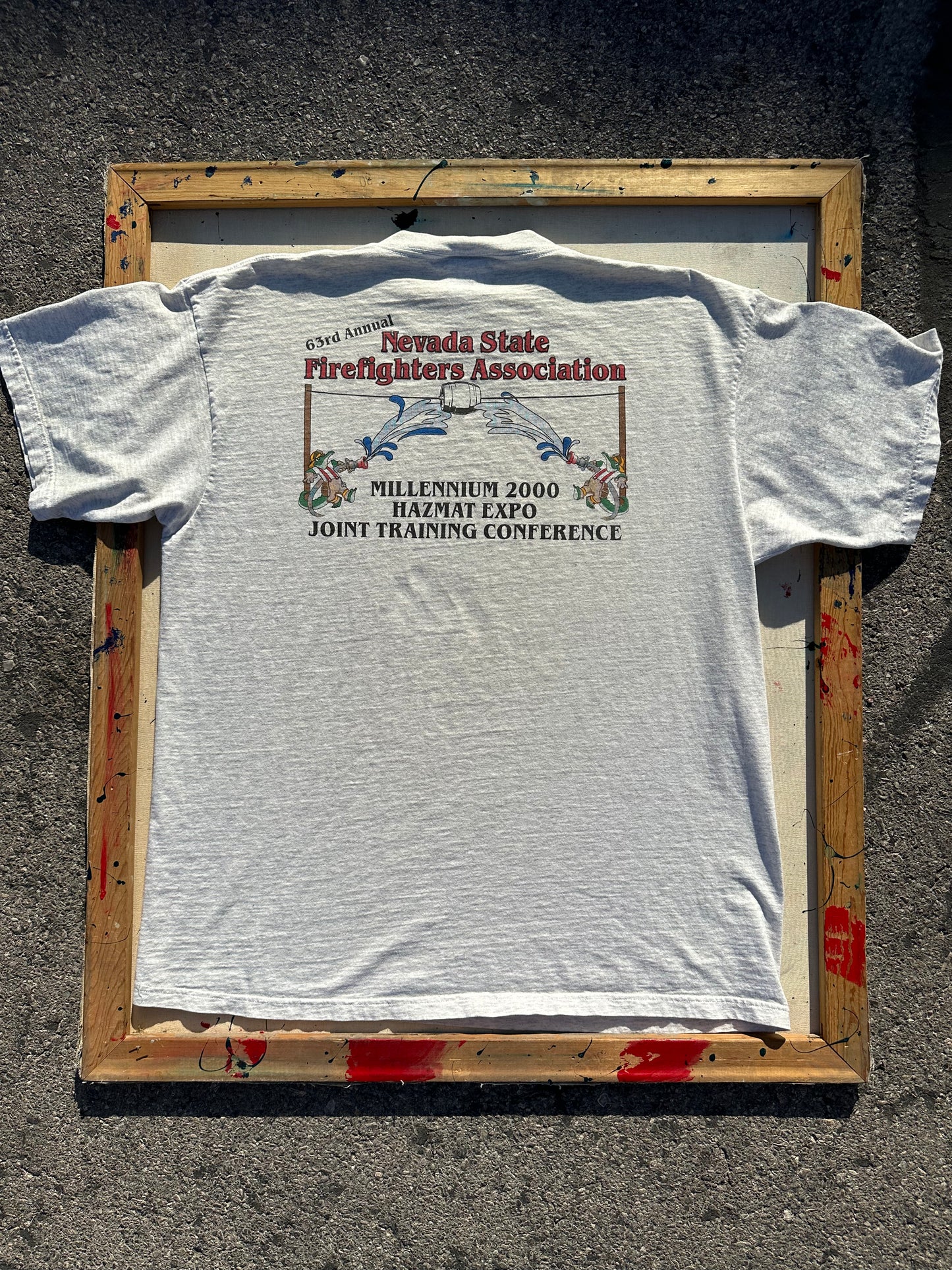 Y2K Nevada Firefighter Association T-Shirt