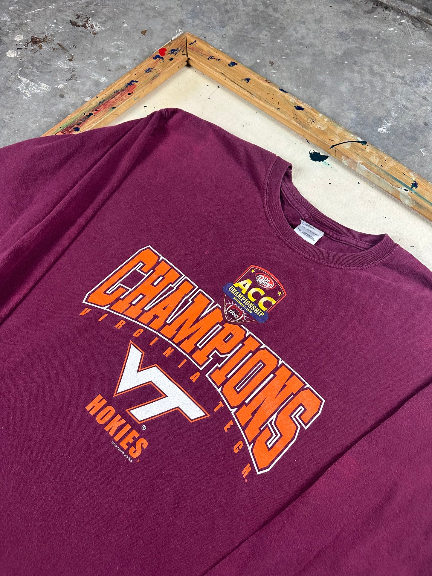 2007 Virginia Tech AAC Champions T-Shirt