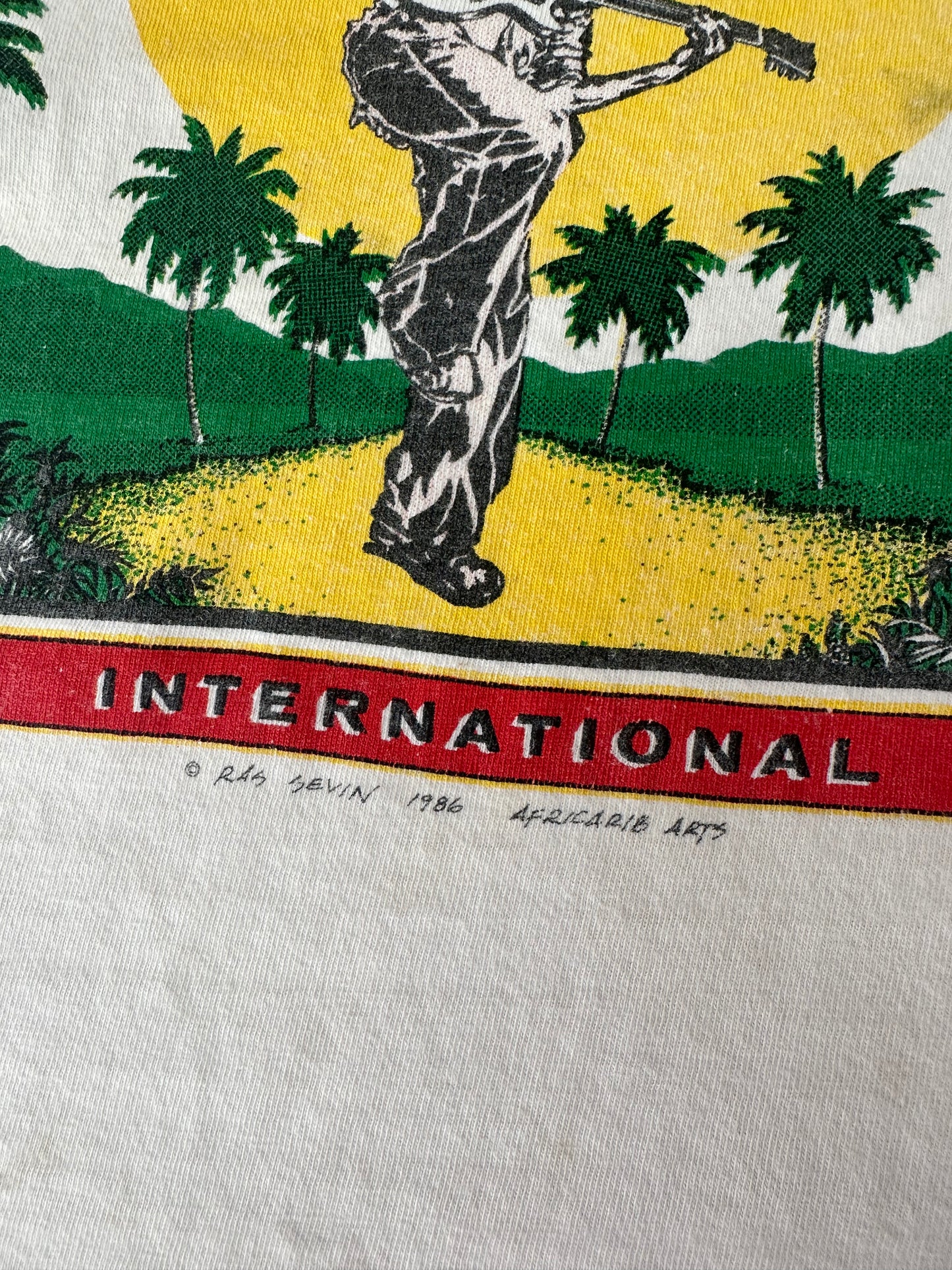 1986 Club Reggae International T-Shirt