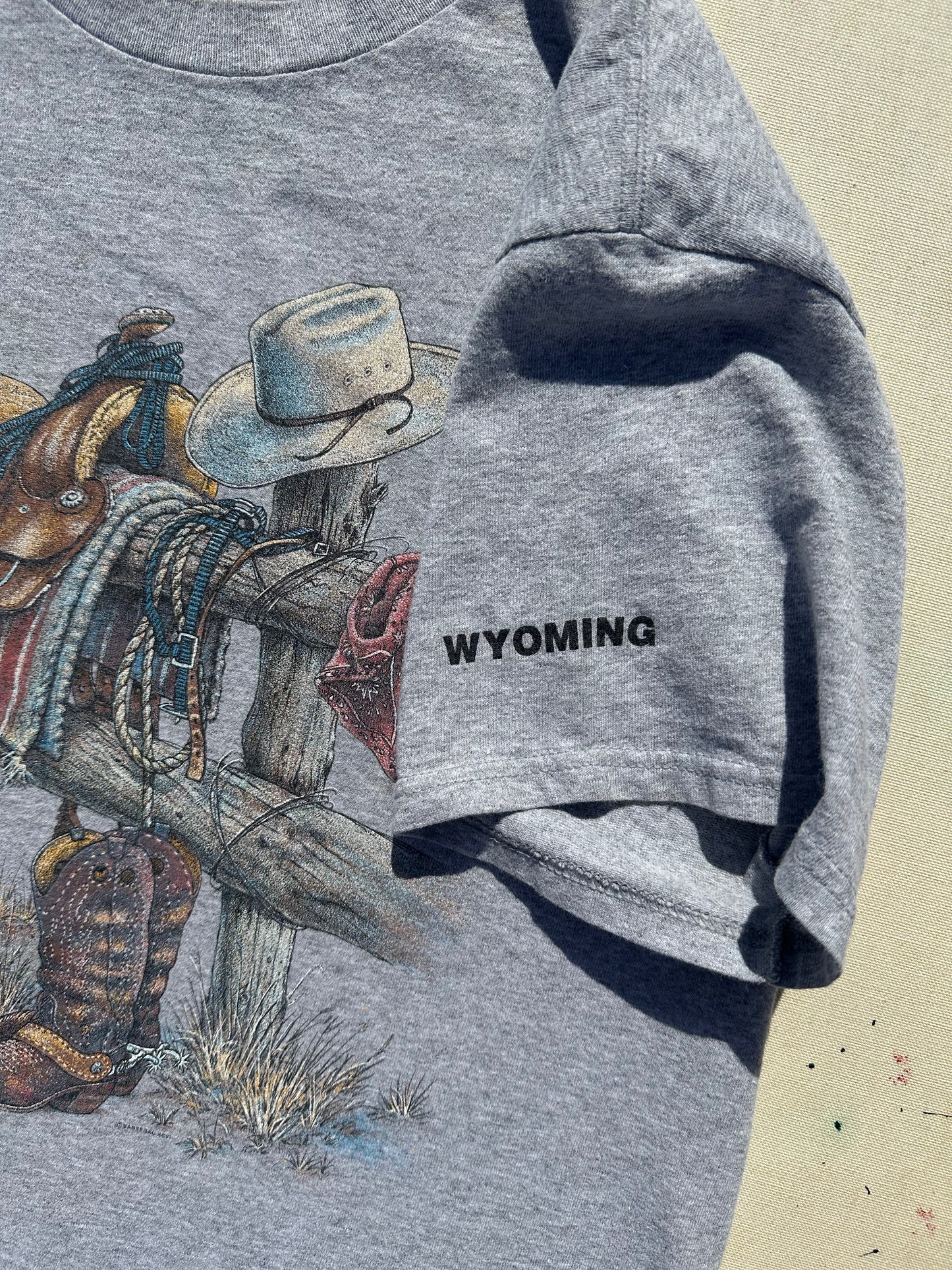 Y2K Wyoming Cowboy T-Shirt