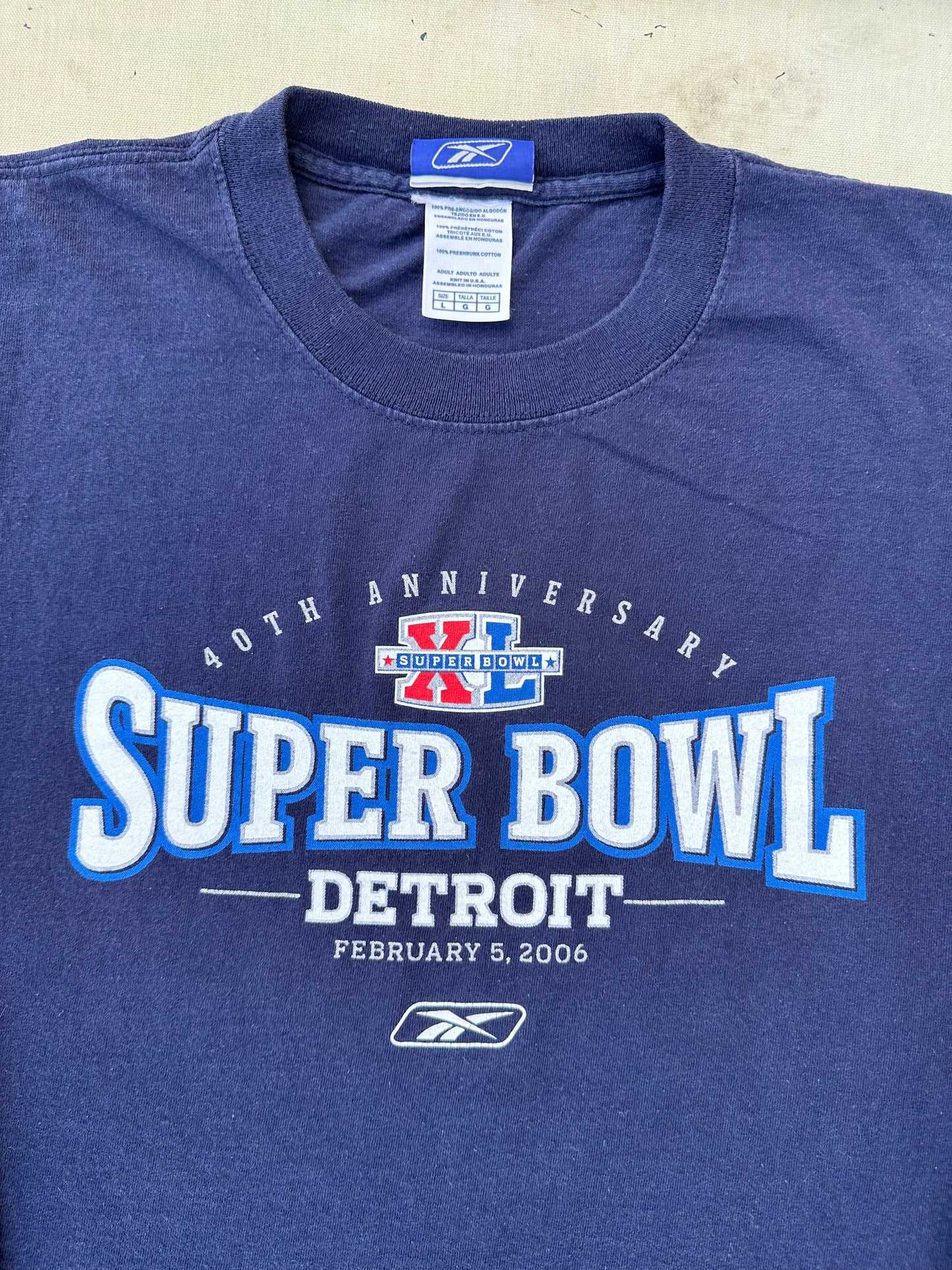 2006 Super Bowl Long Sleeve