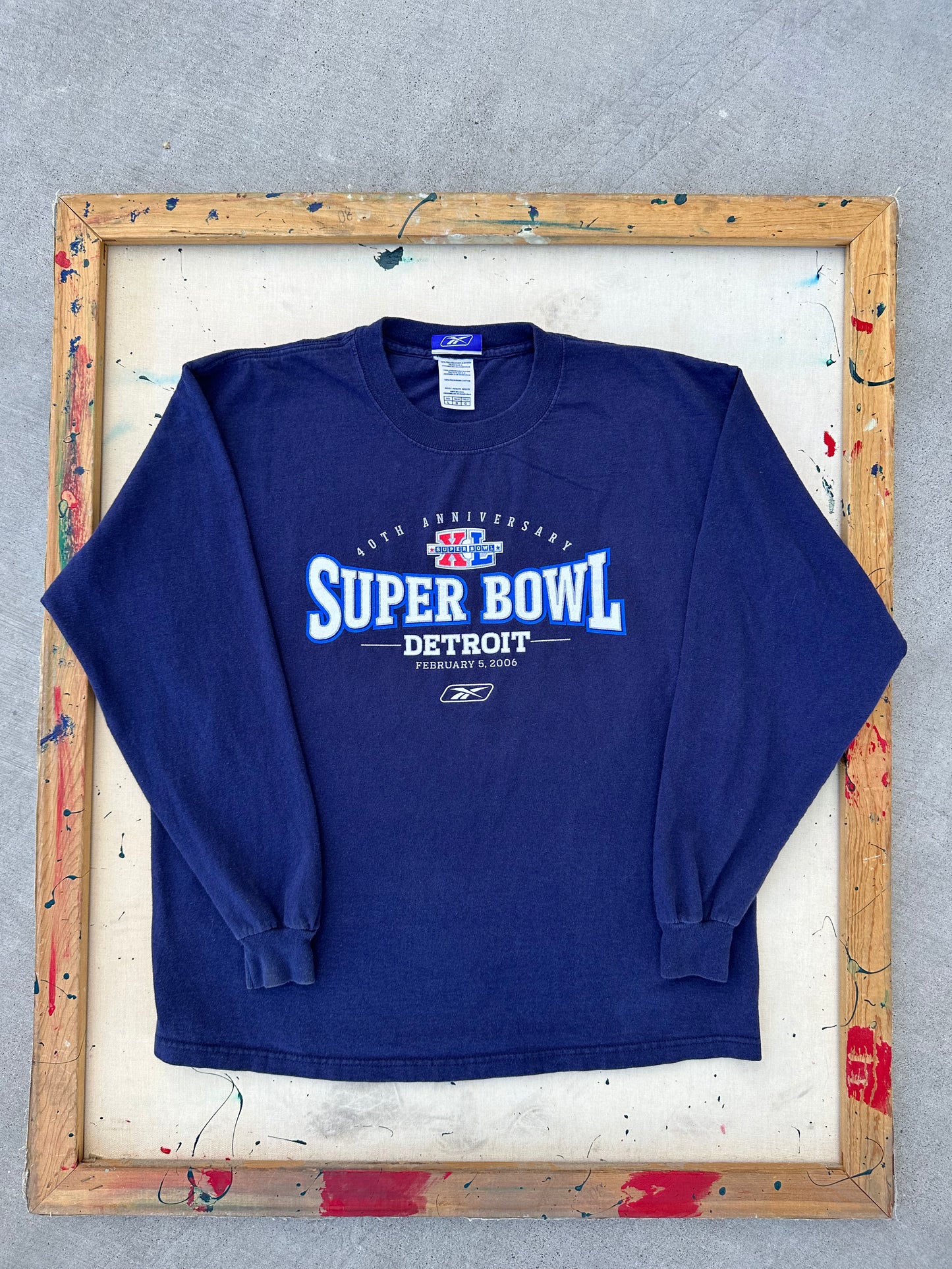 2006 Super Bowl Long Sleeve