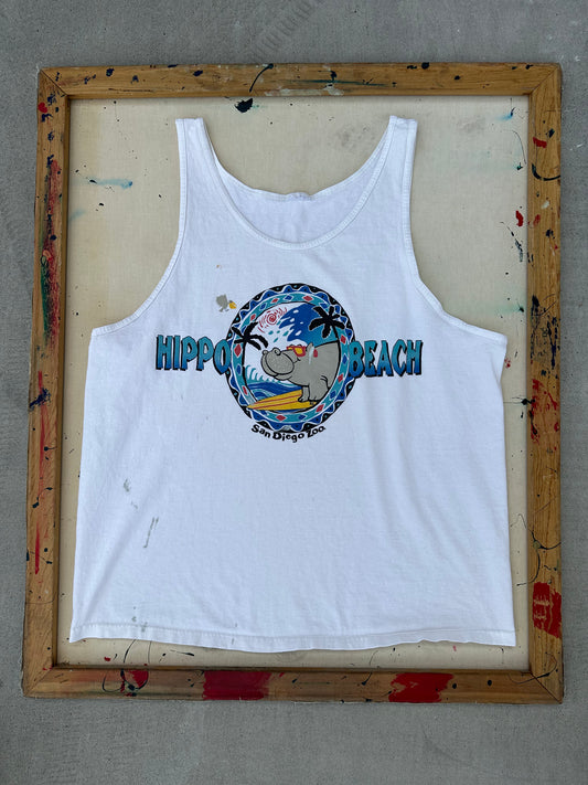 Hippo Beach San Diego Zoo Tank Top