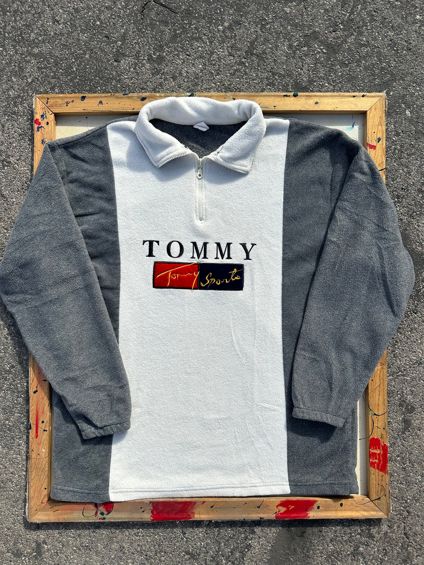 Vintage Tommy Sports Fleece Pullover