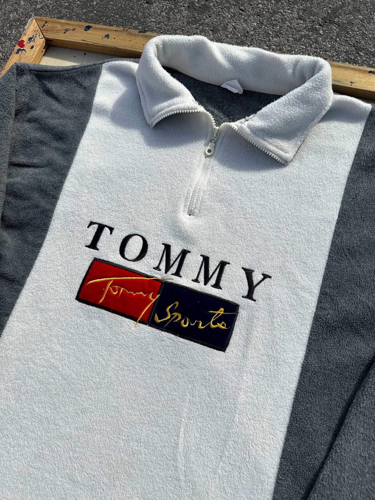 Vintage Tommy Sports Fleece Pullover