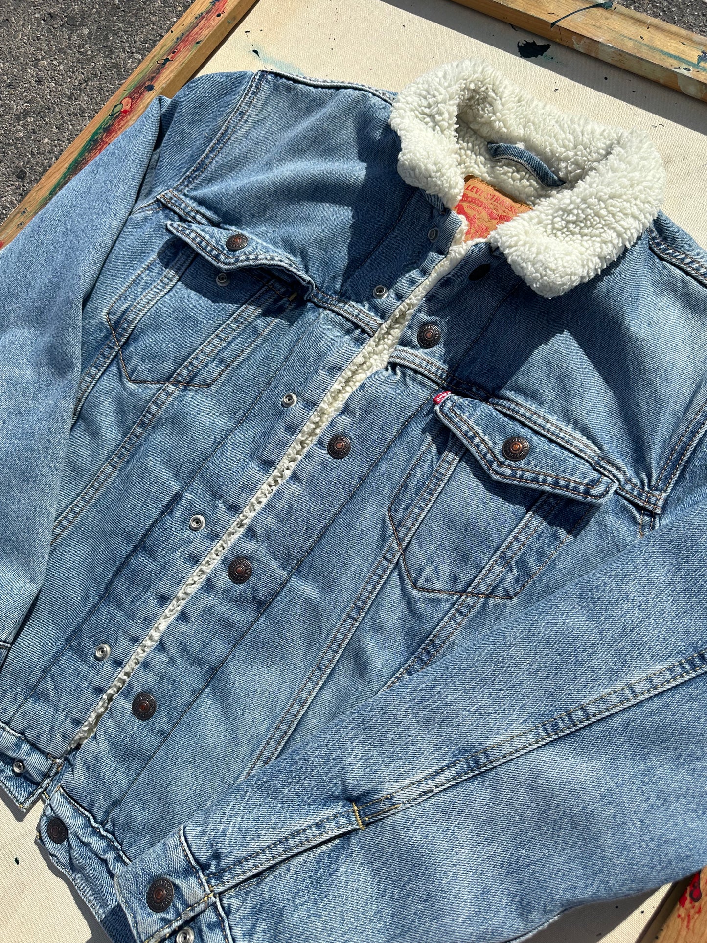 Levi’s Sherpa Lined Denim Jacket