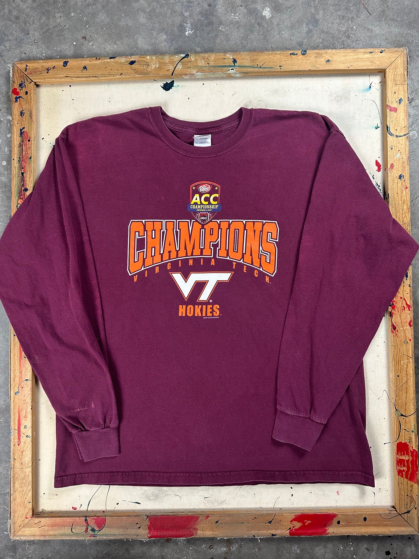 2007 Virginia Tech AAC Champions T-Shirt