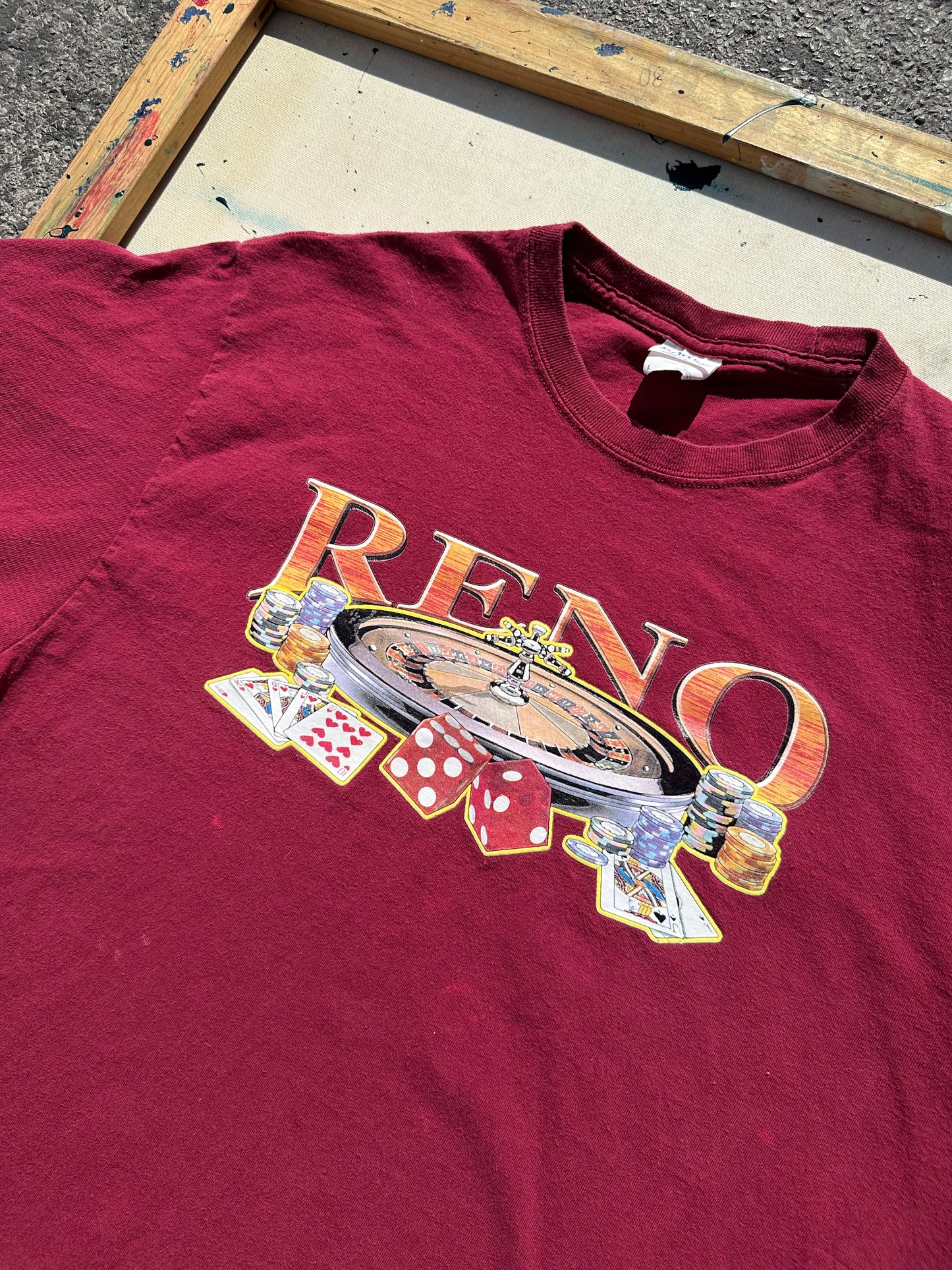 Y2K Reno Roulette T-Shirt