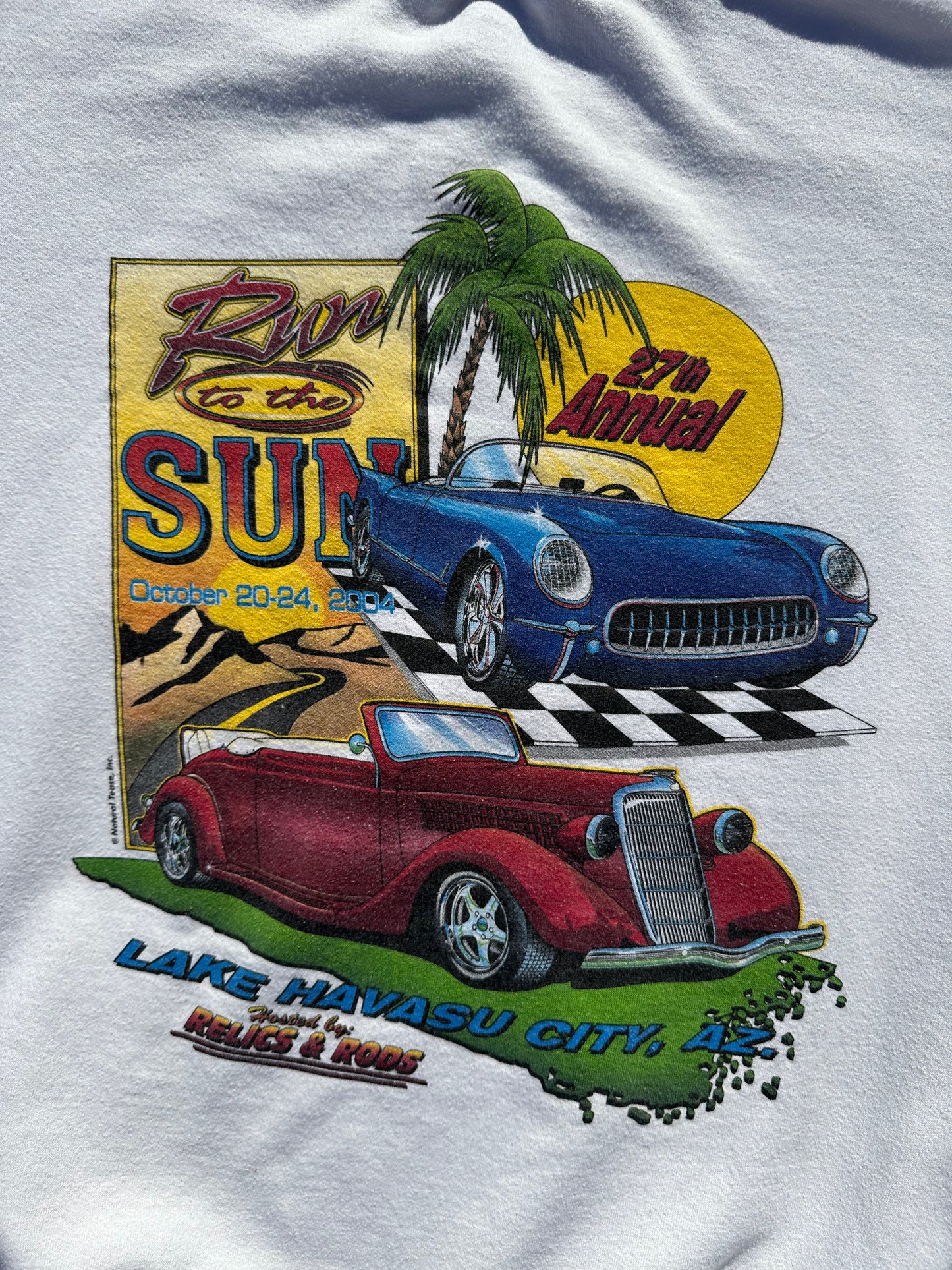 2004 Run to the Sun Car Sweatshirt