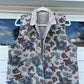 Vintage Quilted Flower Vest