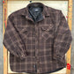 Levi’s Brown Plaid Shirt Jacket