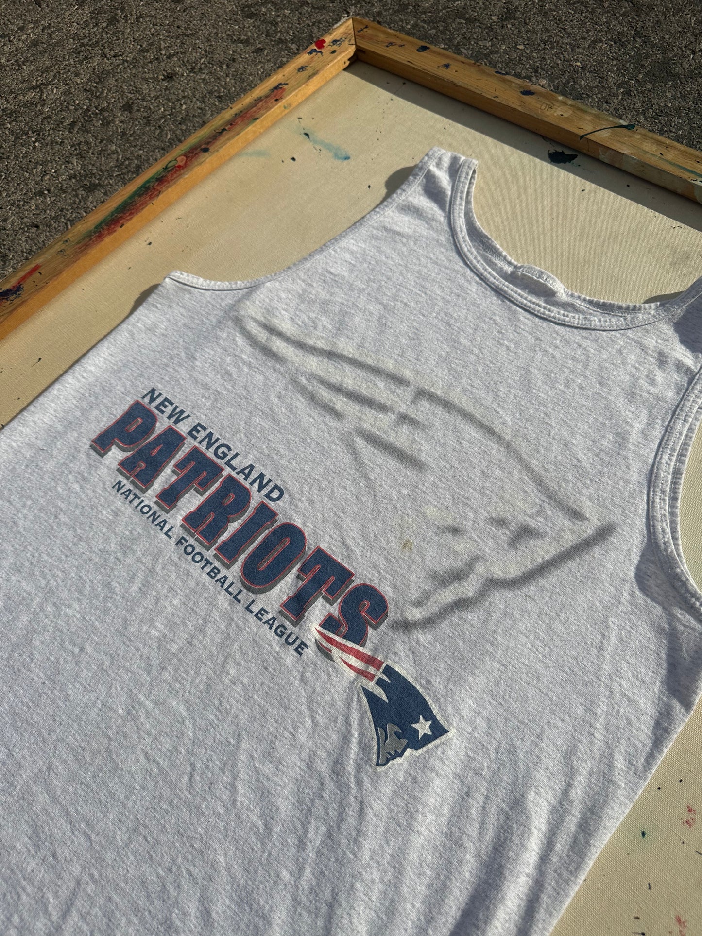 Y2K New England Patriots Tank