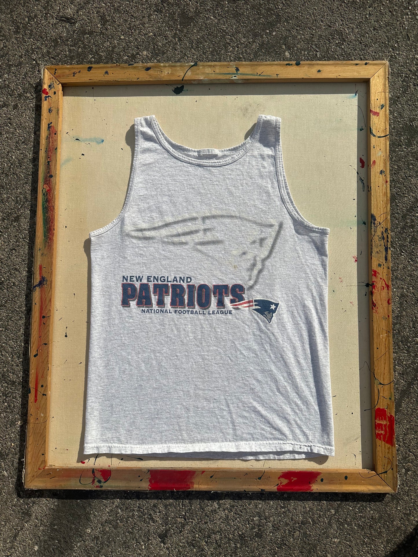 Y2K New England Patriots Tank