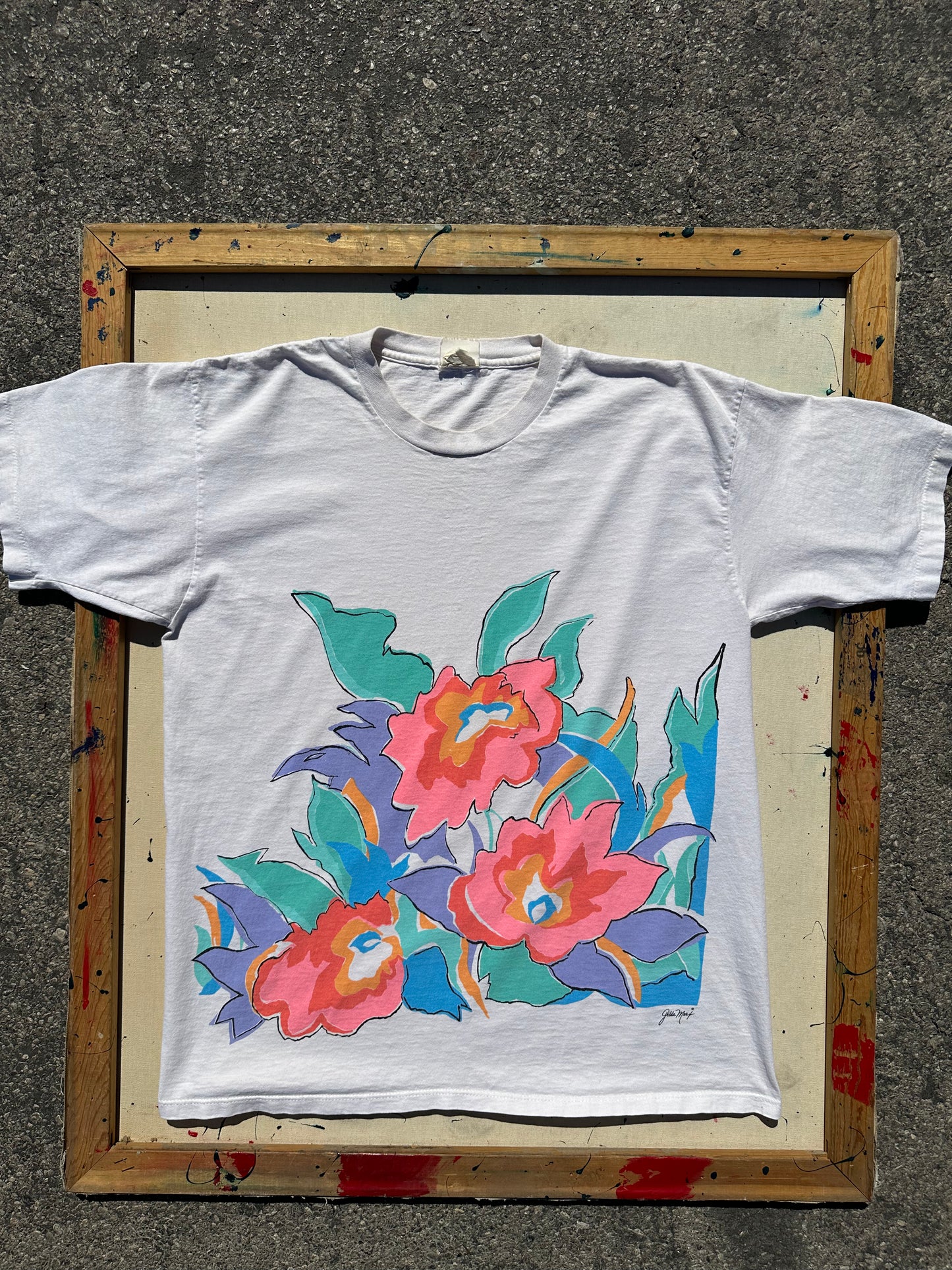 90’s Gilda Mary Flower T-Shirt