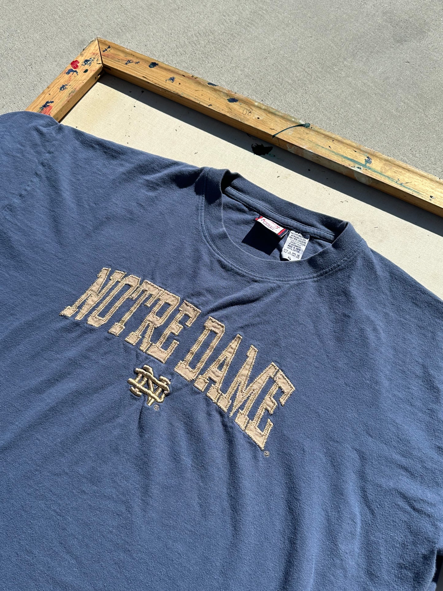 Notre Dame Embroidered T-Shirt