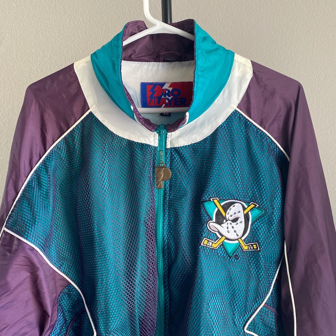 Vintage 90’s Pro Player Mighty Ducks Windbreaker