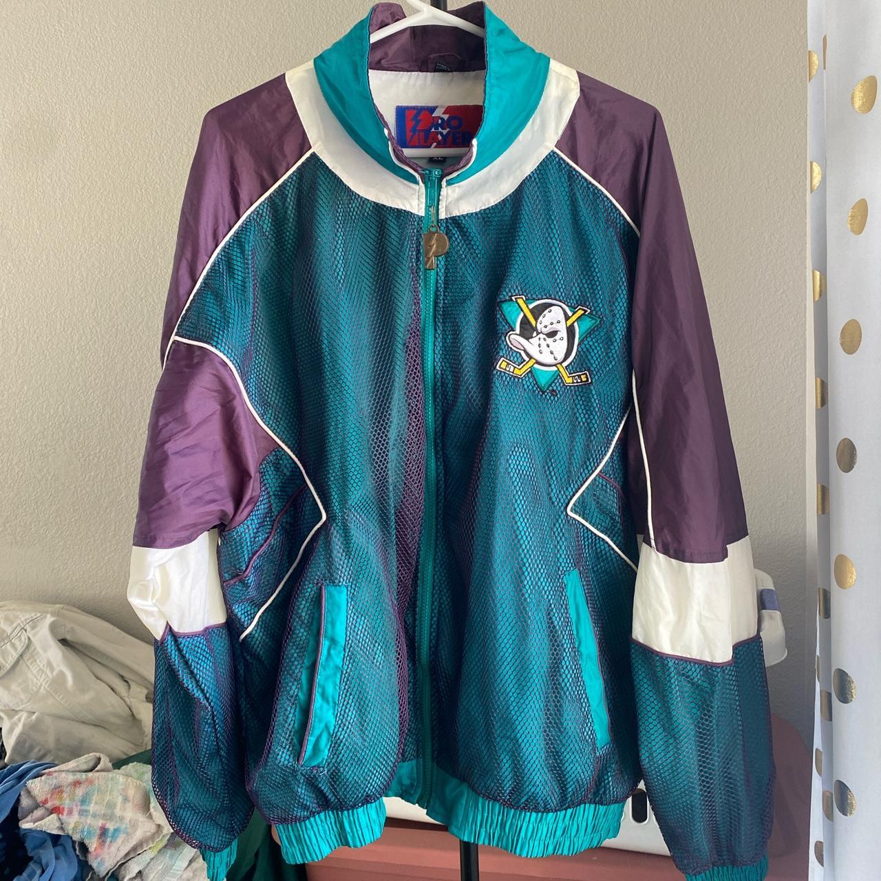 Vintage 90’s Pro Player Mighty Ducks Windbreaker