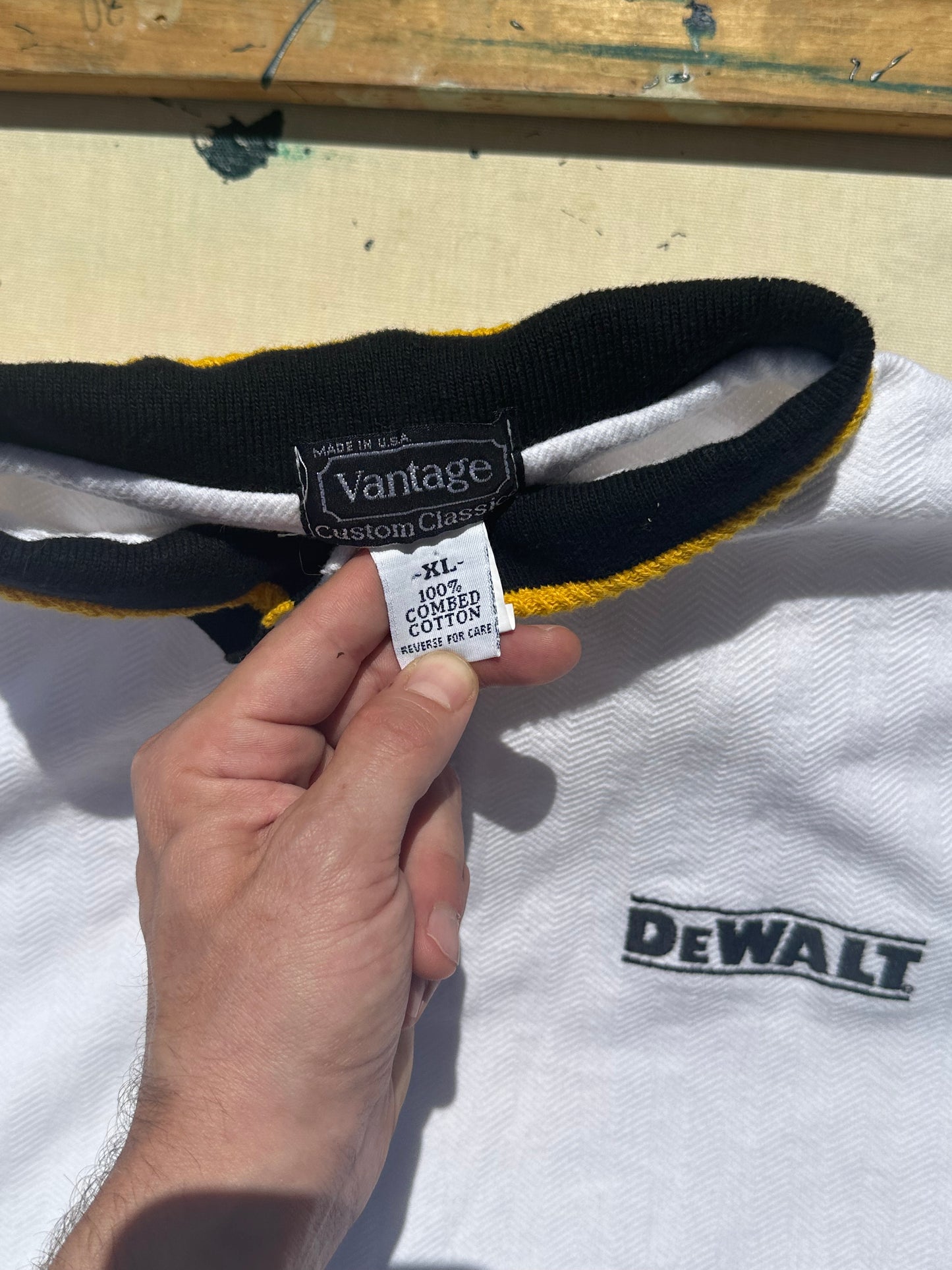 Vintage Dewalt Polo Shirt