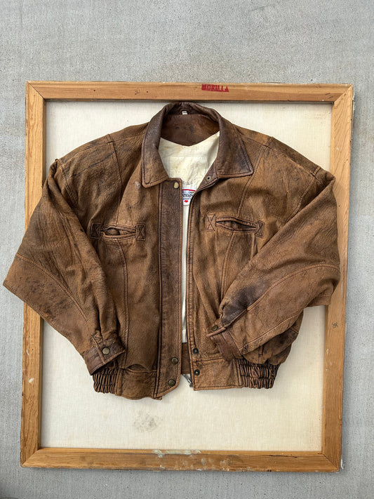 Vintage Cotempo Casuals Leather Jacket